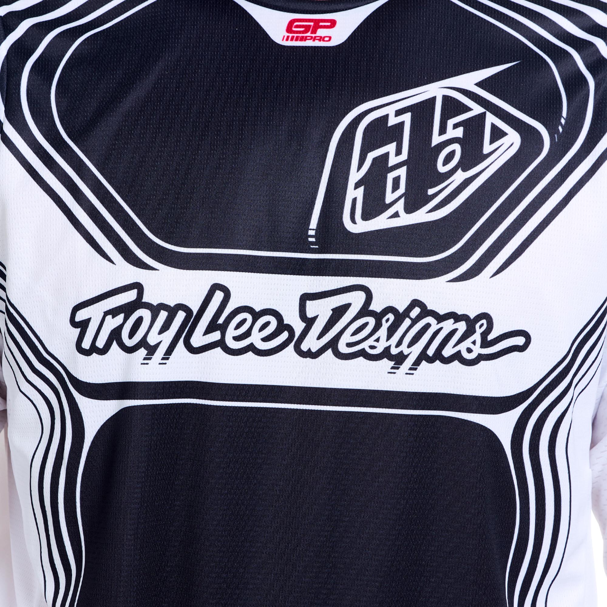 Troy Lee Designs GP Pro Streamline Motocrosstrøje Sort/hvid M Figur 6