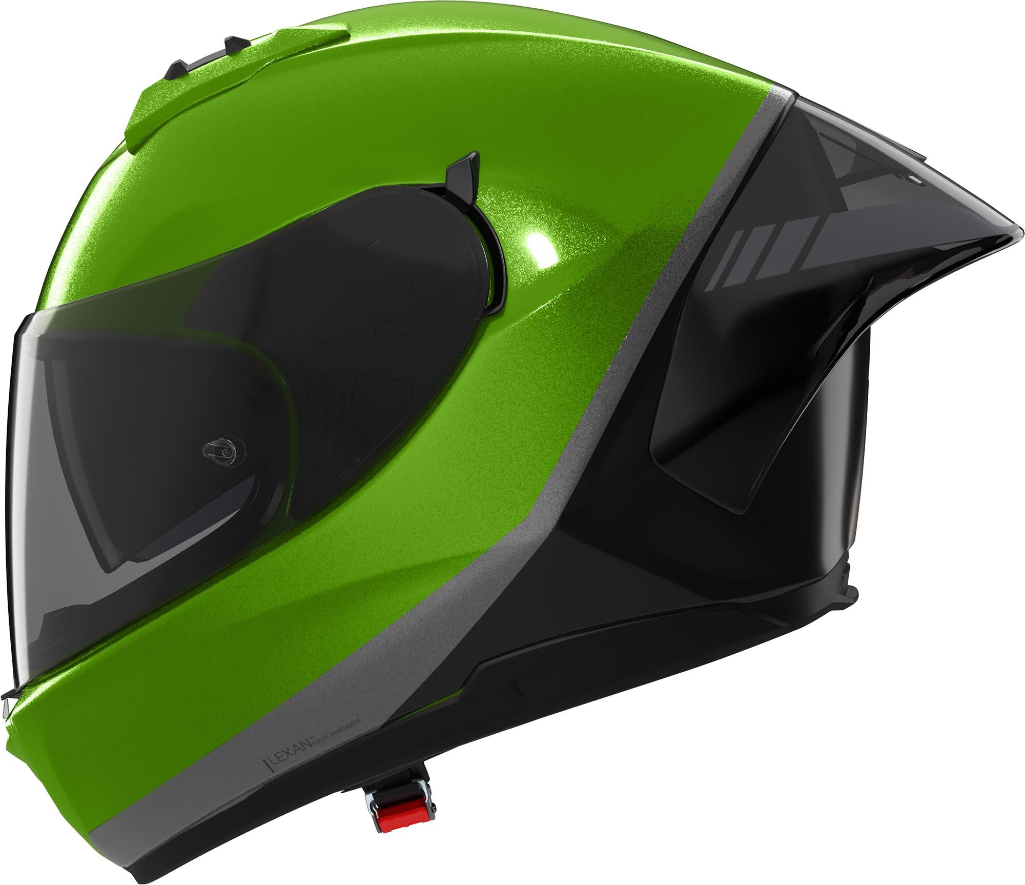 Nolan N60-6 Sport Verniciatura Speciale Casco nero/verde XXS (54) Figura 3