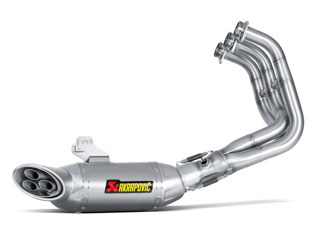 Akrapovic Slip-On Racing Line チタン製エキゾーストシステム 図1 Akrapovic Slip-On Racing Line チタン製エキゾーストシステム 図1