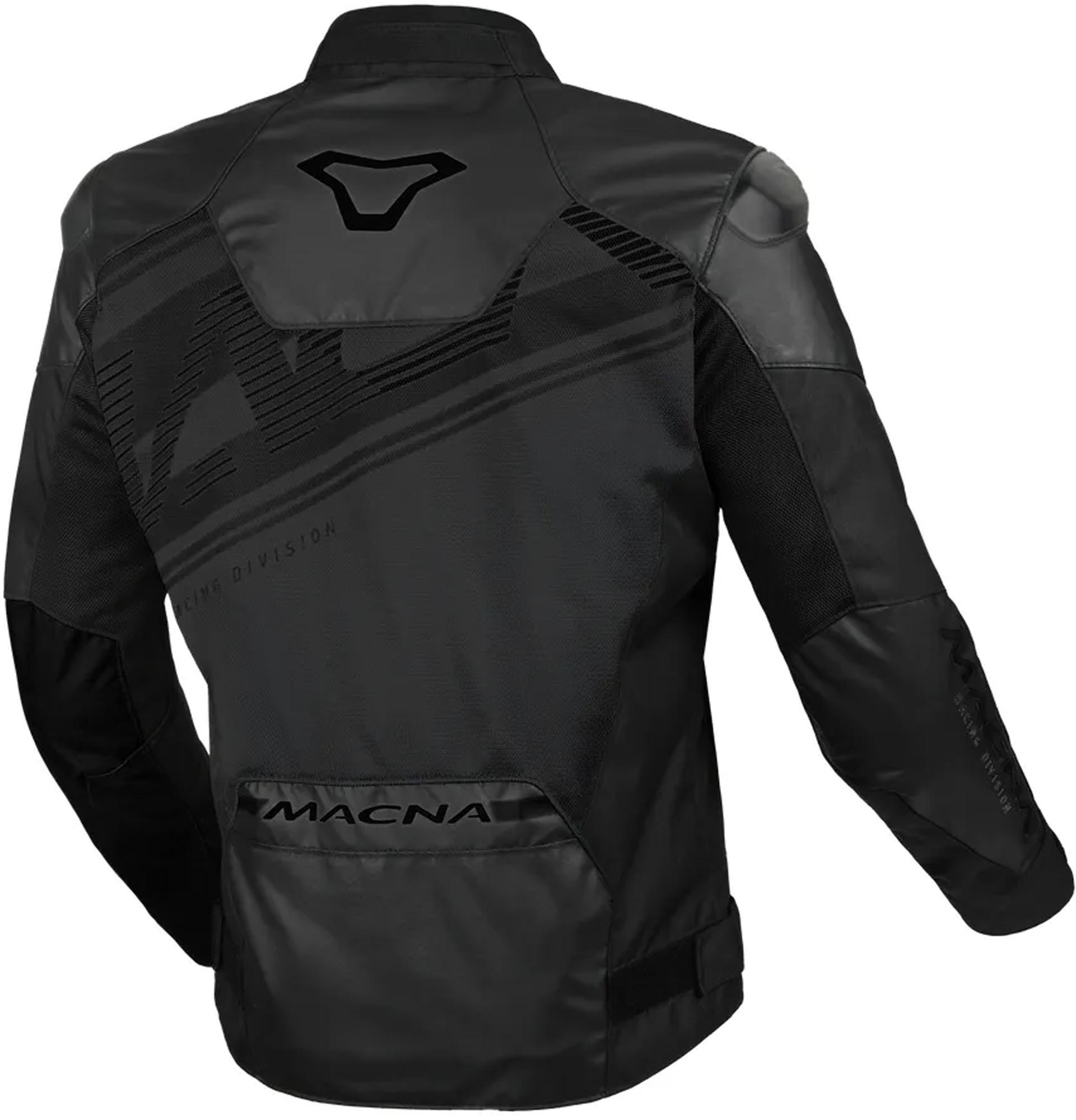 Macna Sevent Veste textile moto imperméable noir L Figure 2