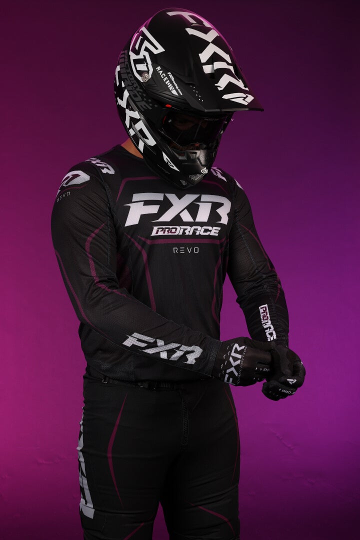 FXR Revo 2025 Motocross bukser Sort/hvid 36 Figur 4
