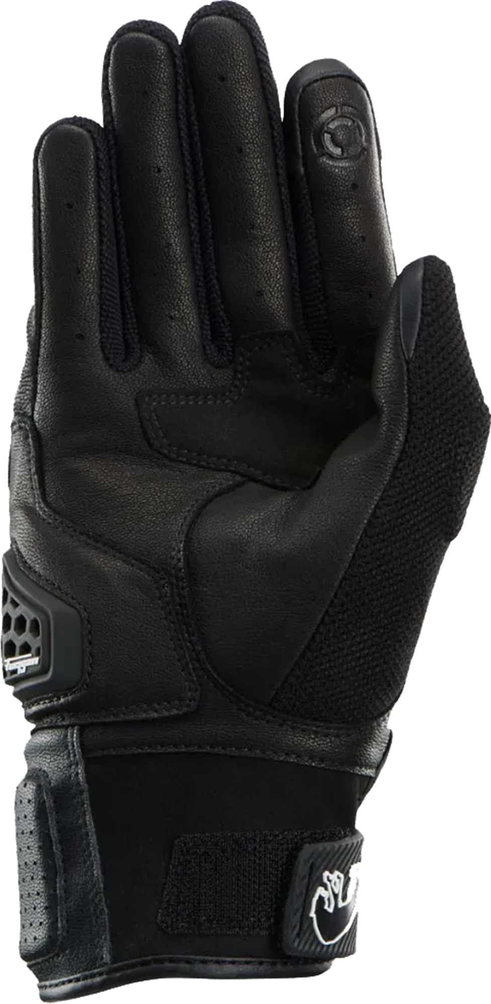 Furygan Volt Evo perforerede motorcykelhandsker sort/rød M Figur 2