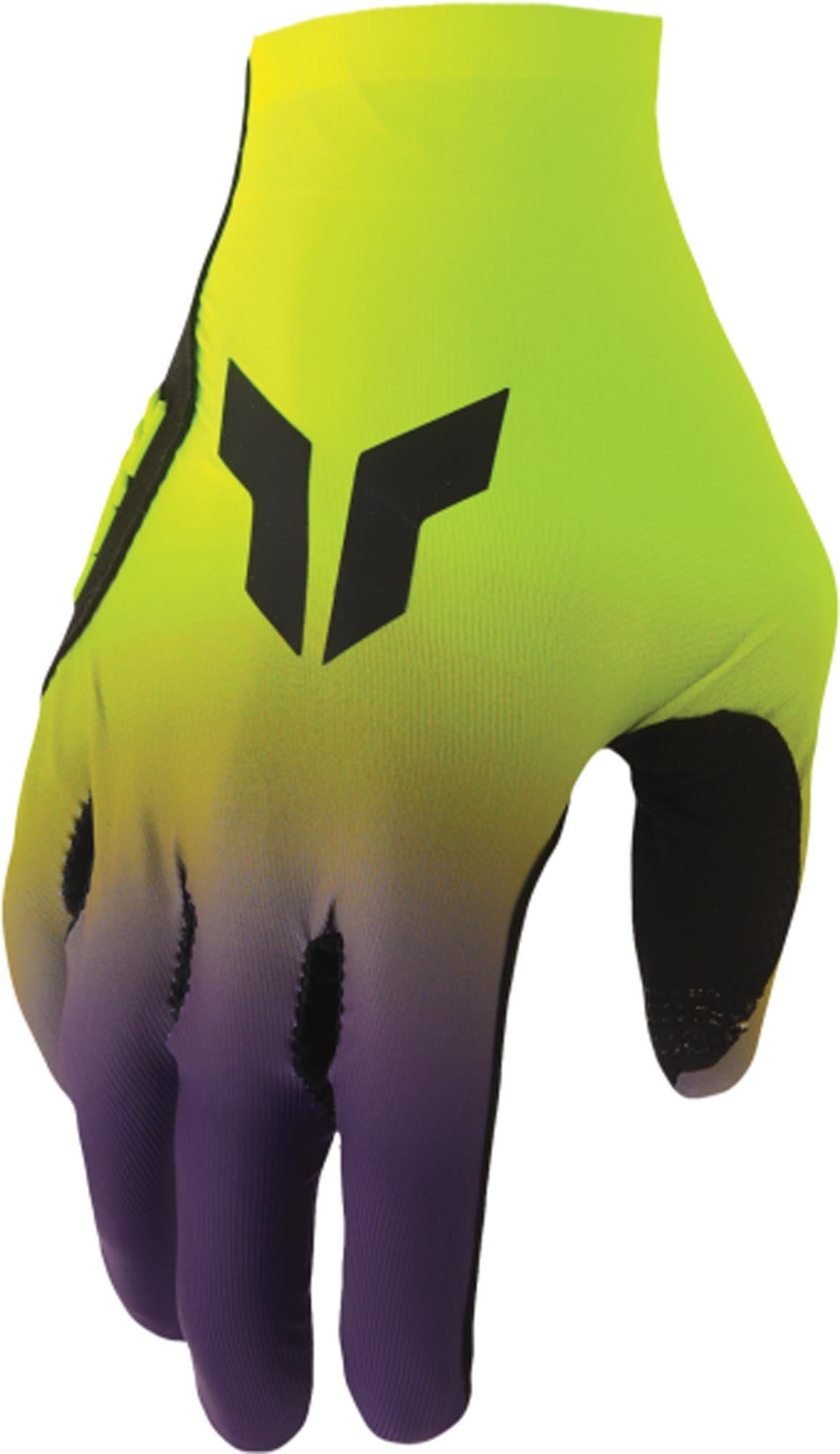 Thor Sportmode Iconic Motocrosshandsker lilla/gul M Figur 1