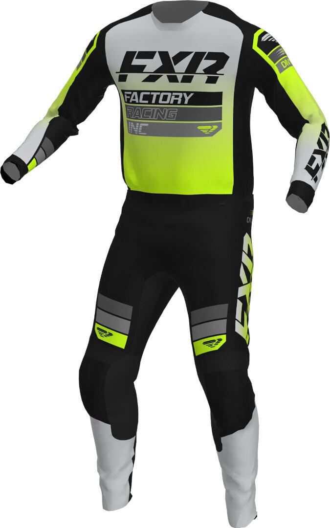 FXR Clutch 2023 Motocross bukser sort/grå 32 Figur 3