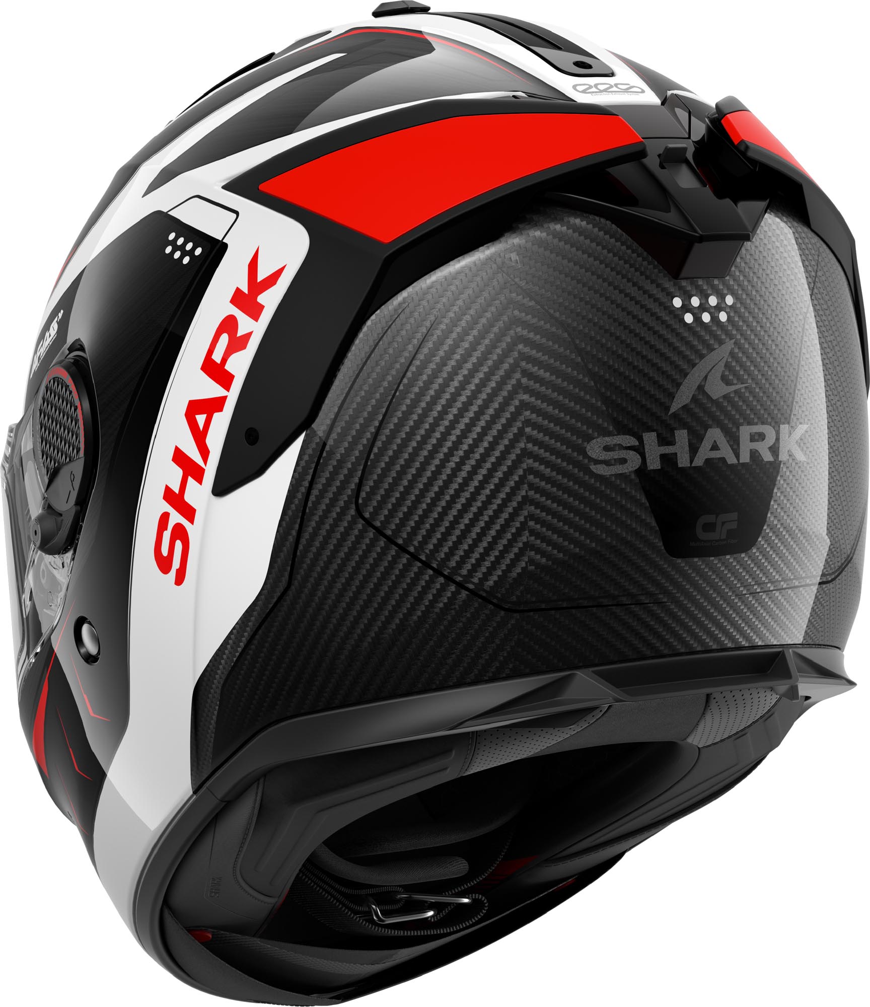 Shark Spartan GT Pro Mekarium Carbon Hjälm Kol/Vit S (55/56) Figur 2