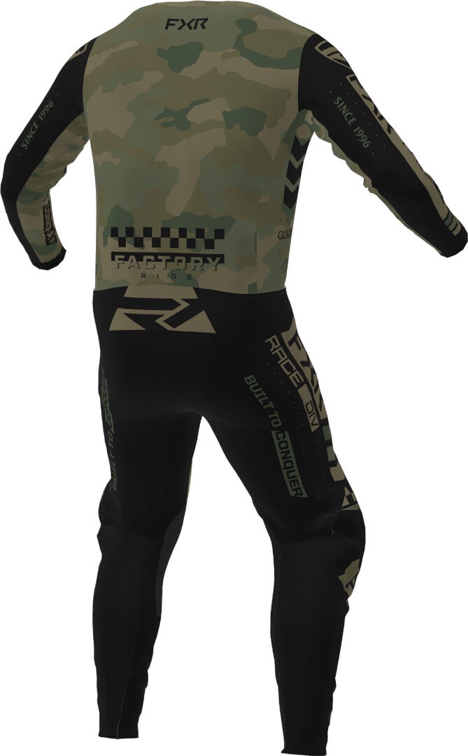 FXR Podium Gladiator 2023 Motocross trøje olivengrøn/sort XL Figur 4