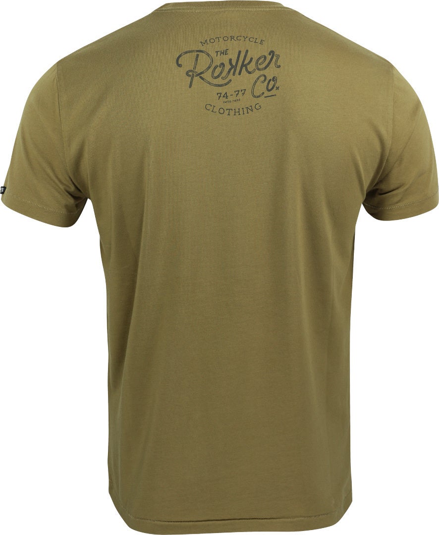 Rokker Heritage T-shirt bruin 3XL Figuur 2