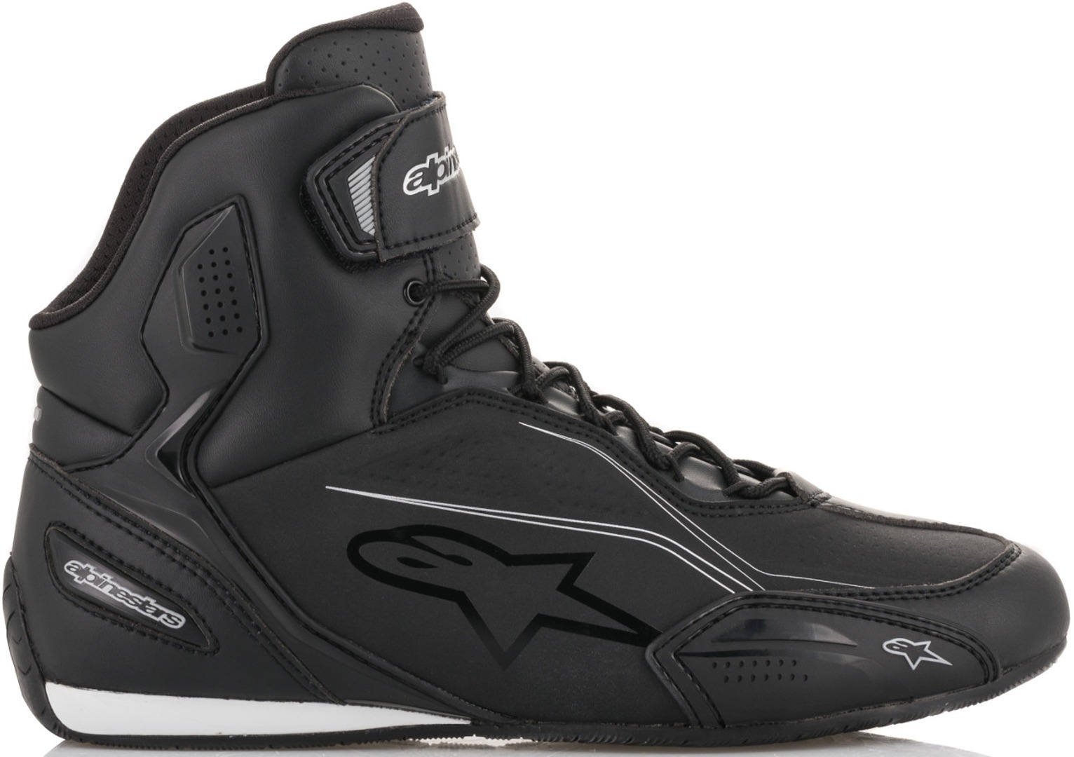 Alpinestars Stella Faster-3 Pantofi de motocicletă pentru femei Negru/argintiu 10 (42,5) Figura 5