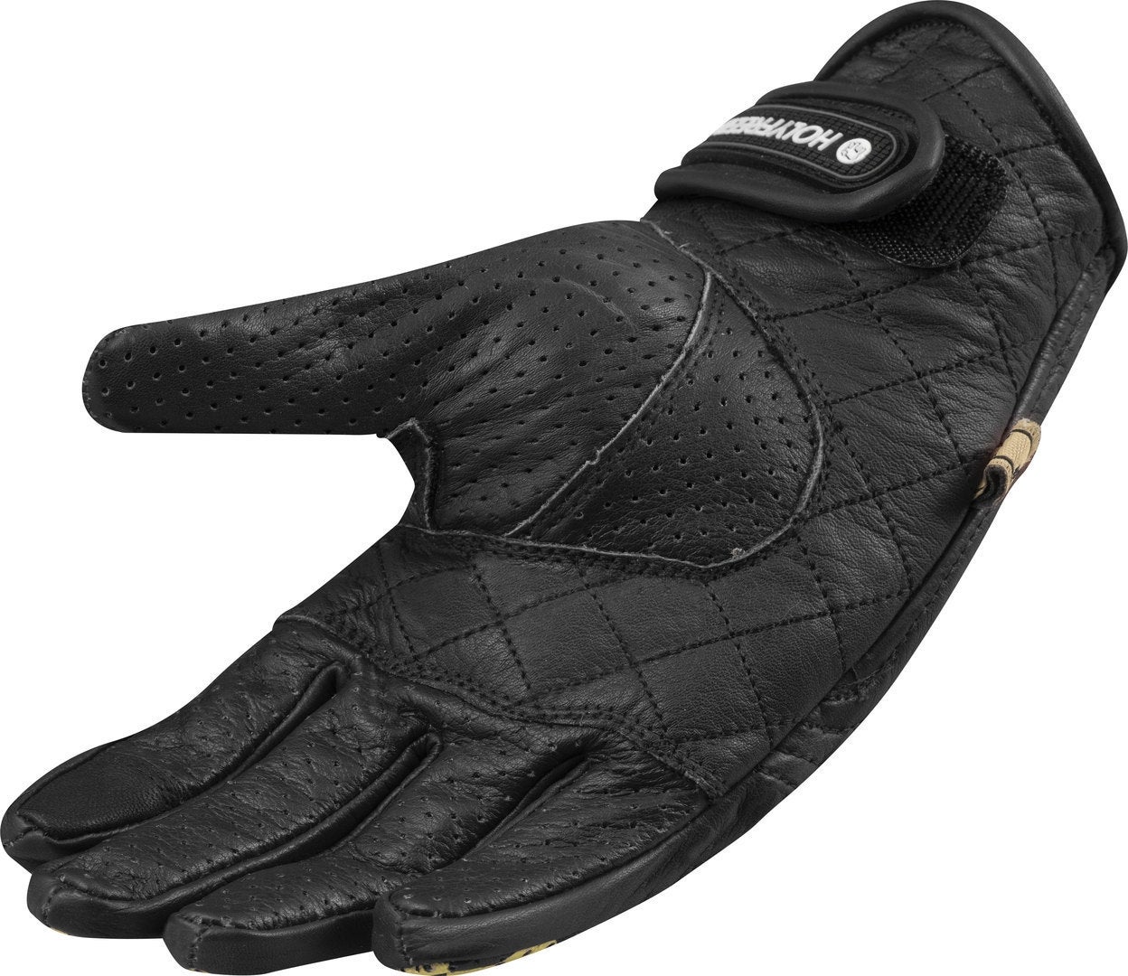 HolyFreedom Bullit Perforated Motorcykel handsker sort/gul L Figur 2