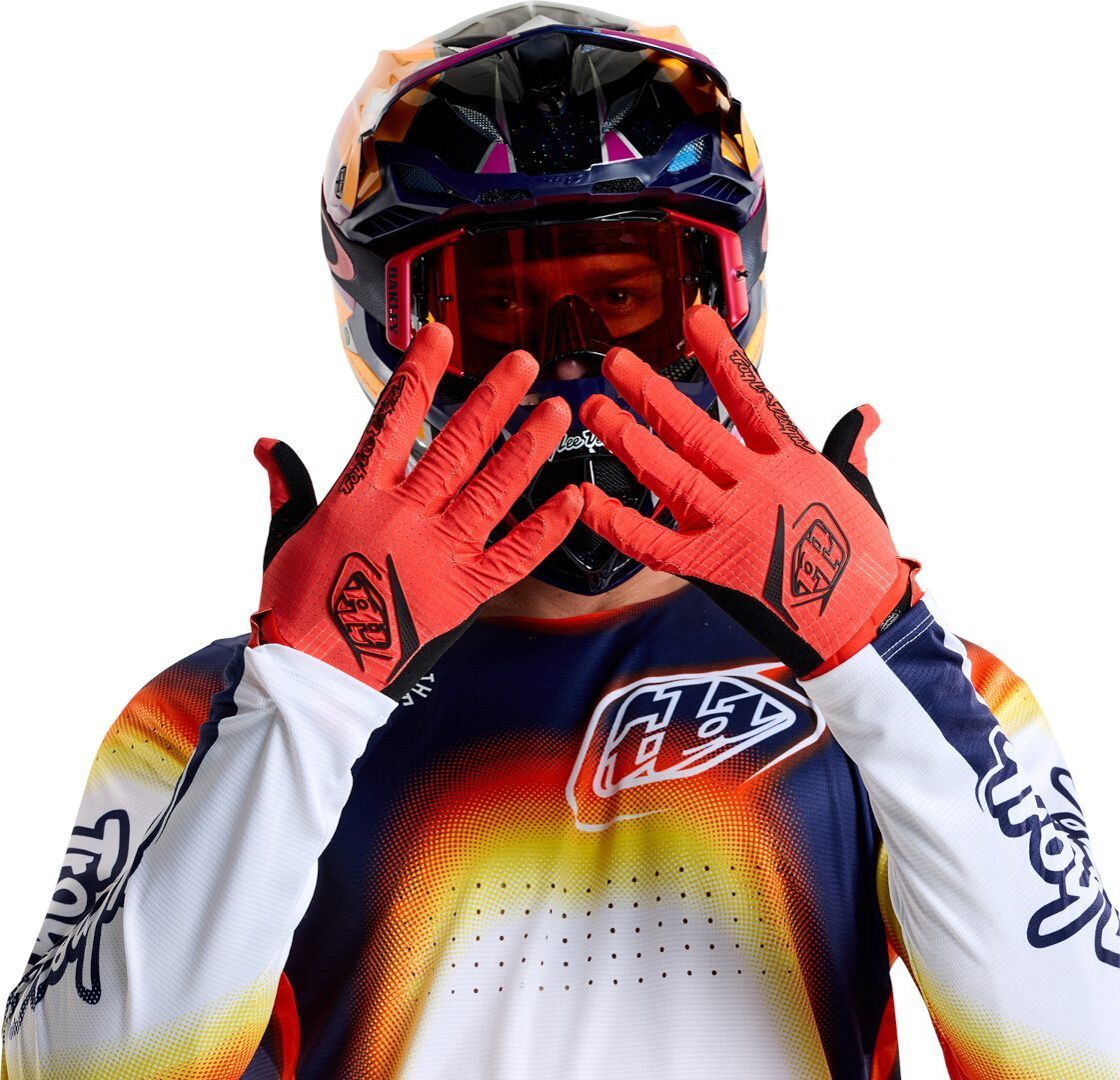 Troy Lee Designs Air Mono Motocross handsker orange L Figur 3