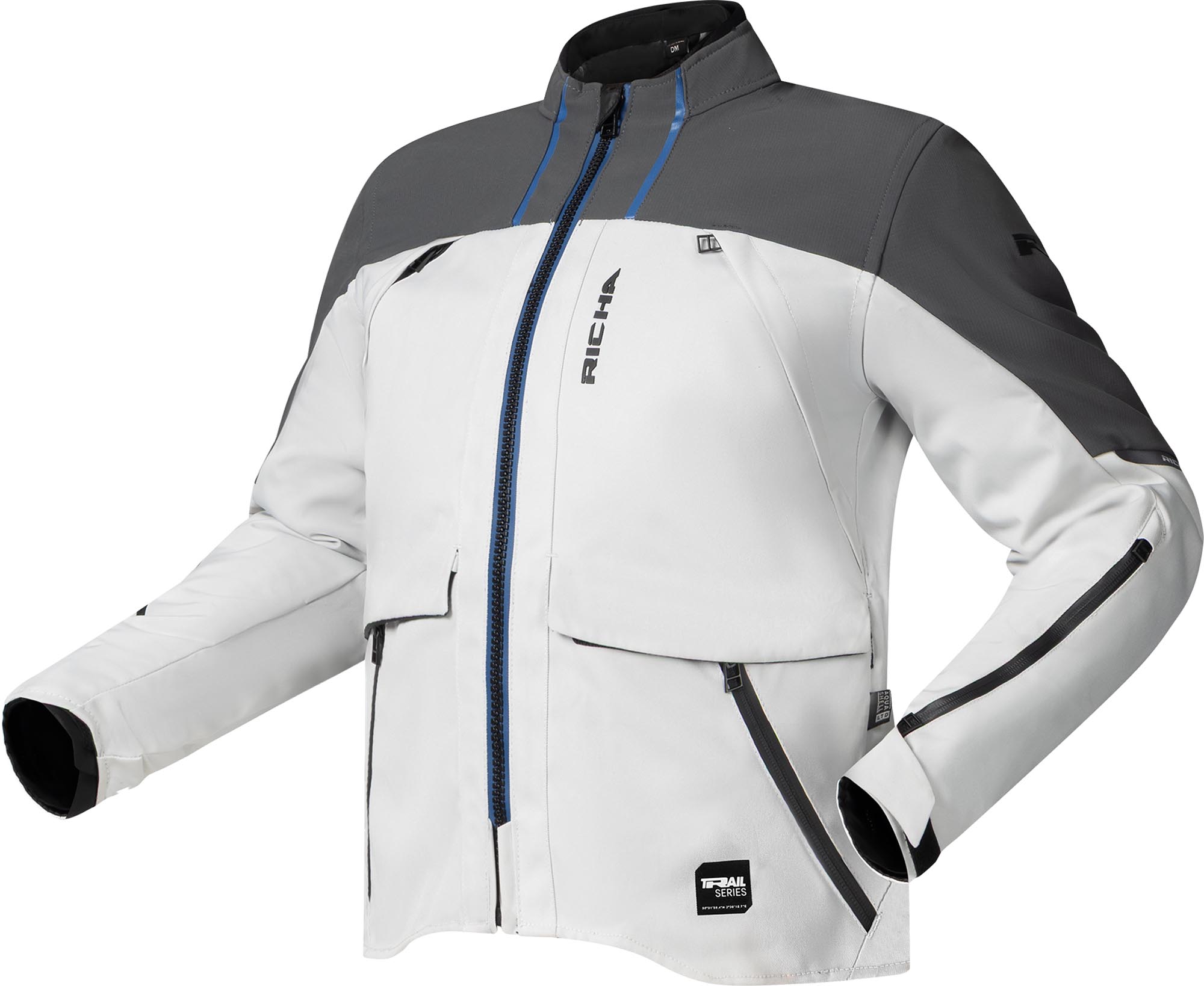 Richa Eternity waterproof Ladies Motorcycle Textile Jacket grey M Figure 1