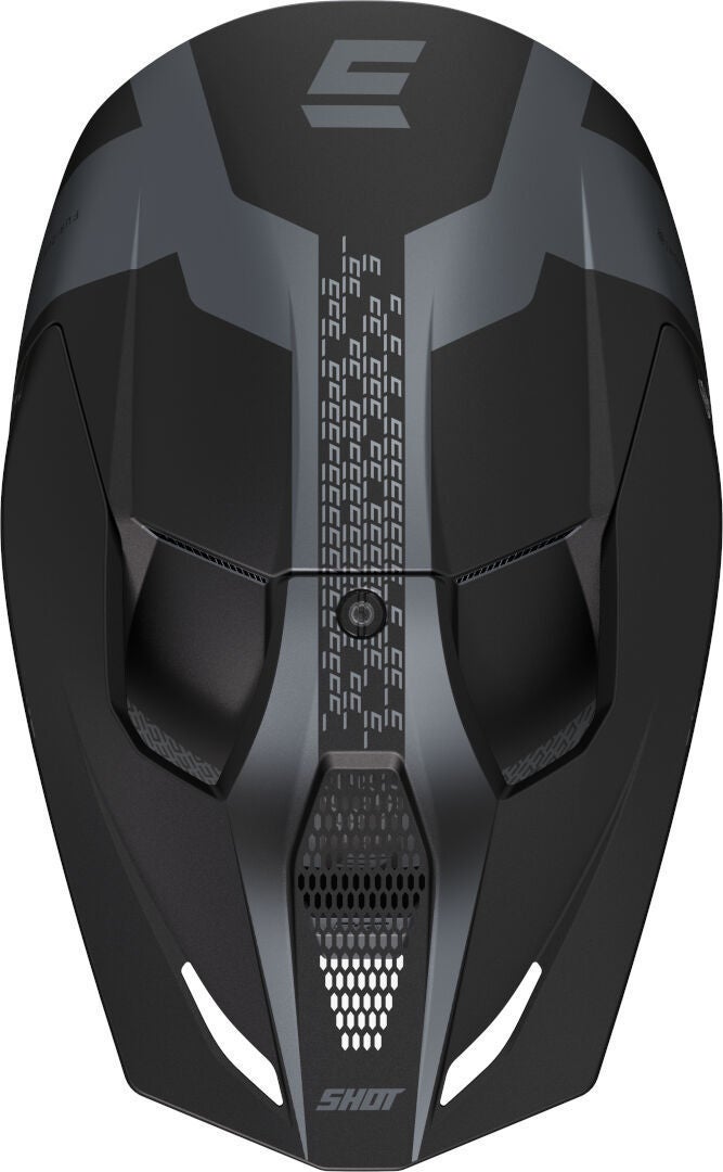 Shot Furious Electron Motocross Helm schwarz L (59/60) Abbildung 3
