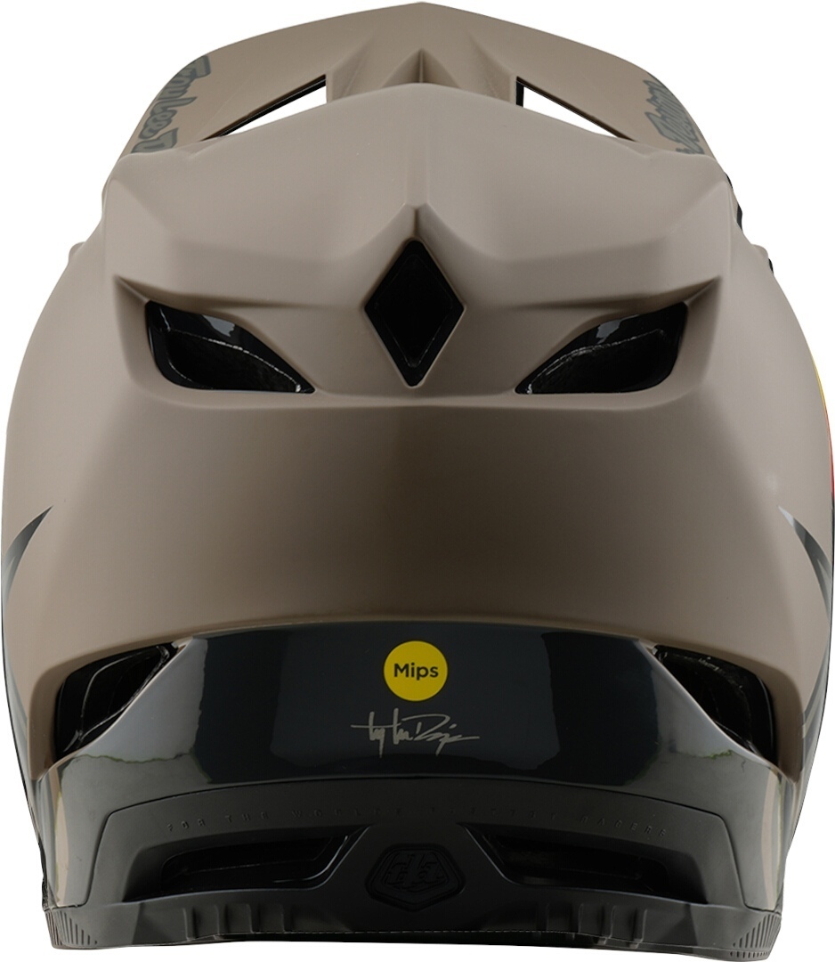 Troy Lee Designs D4 Mips Stealth Composite Downhill Helm XL (60/61) Abbildung 4