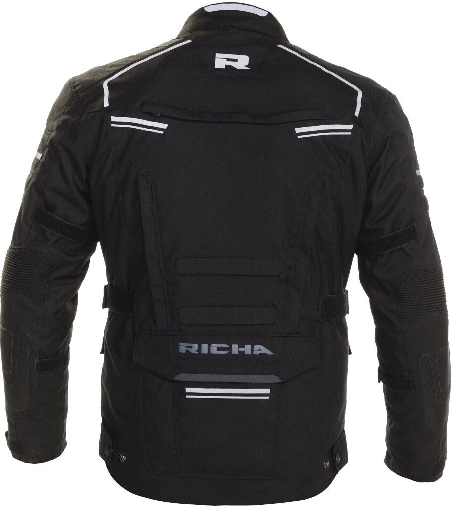 Richa Touareg 2 waterproof Motorcycle Textile Jacket black 3XL Figure 2