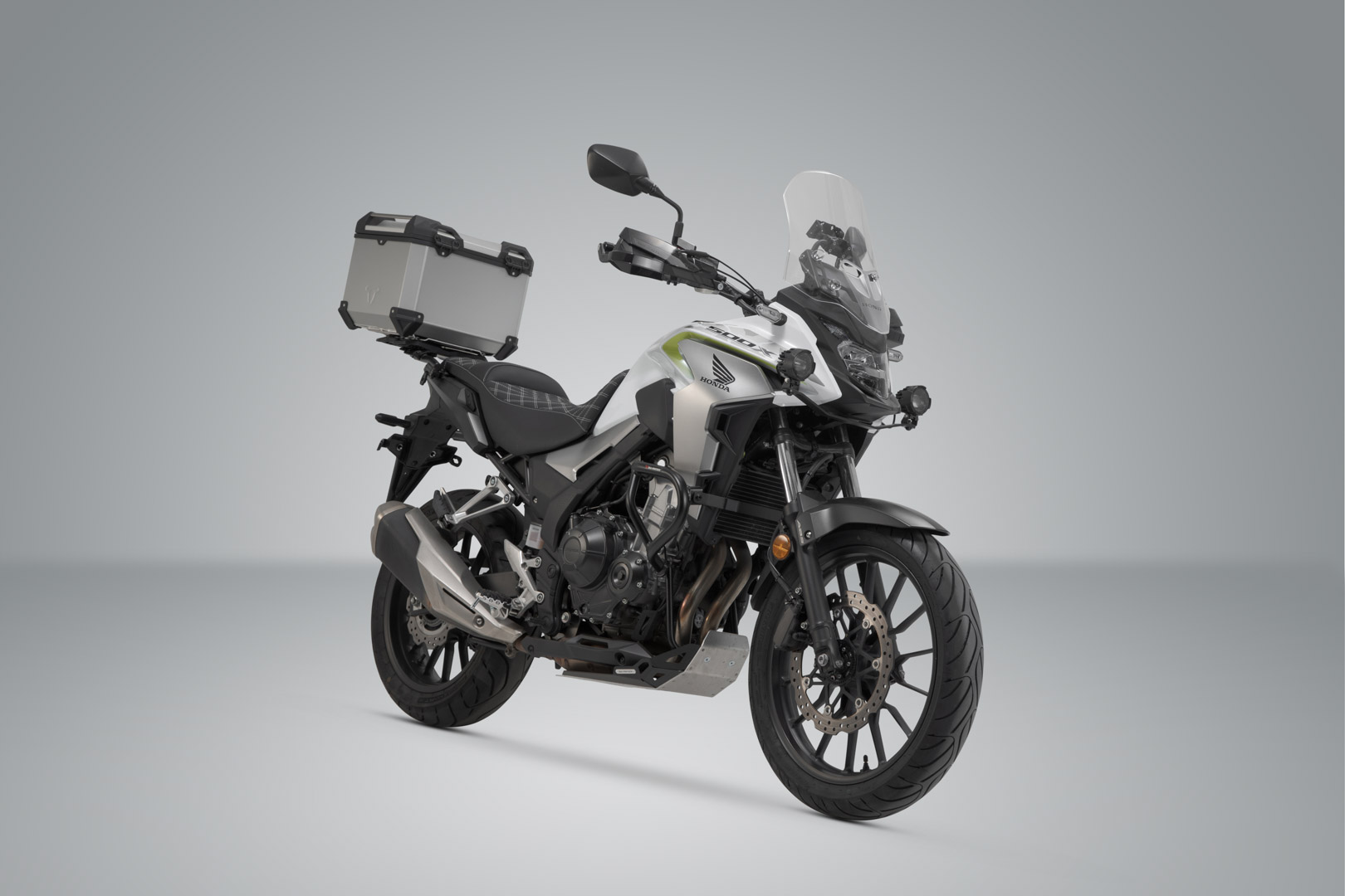 Sistem top case SW-Motech TRAX ADV - Argintiu. Honda CB500X, CB500F, CBR500R, NX500. Figura 2