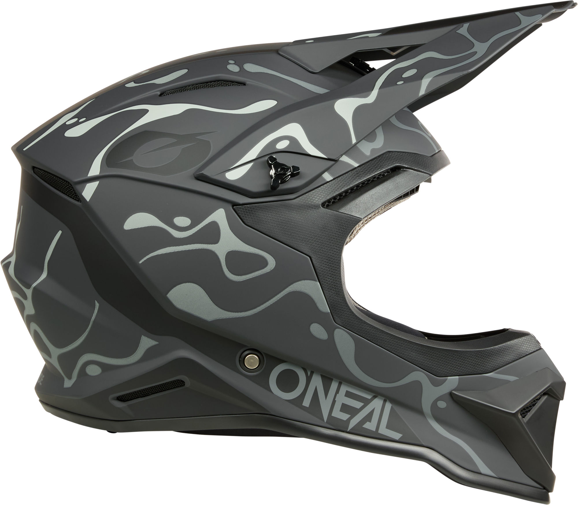Oneal 1SRS SPLASH Motocross hjelm sort/grå S (55/56) Figur 6