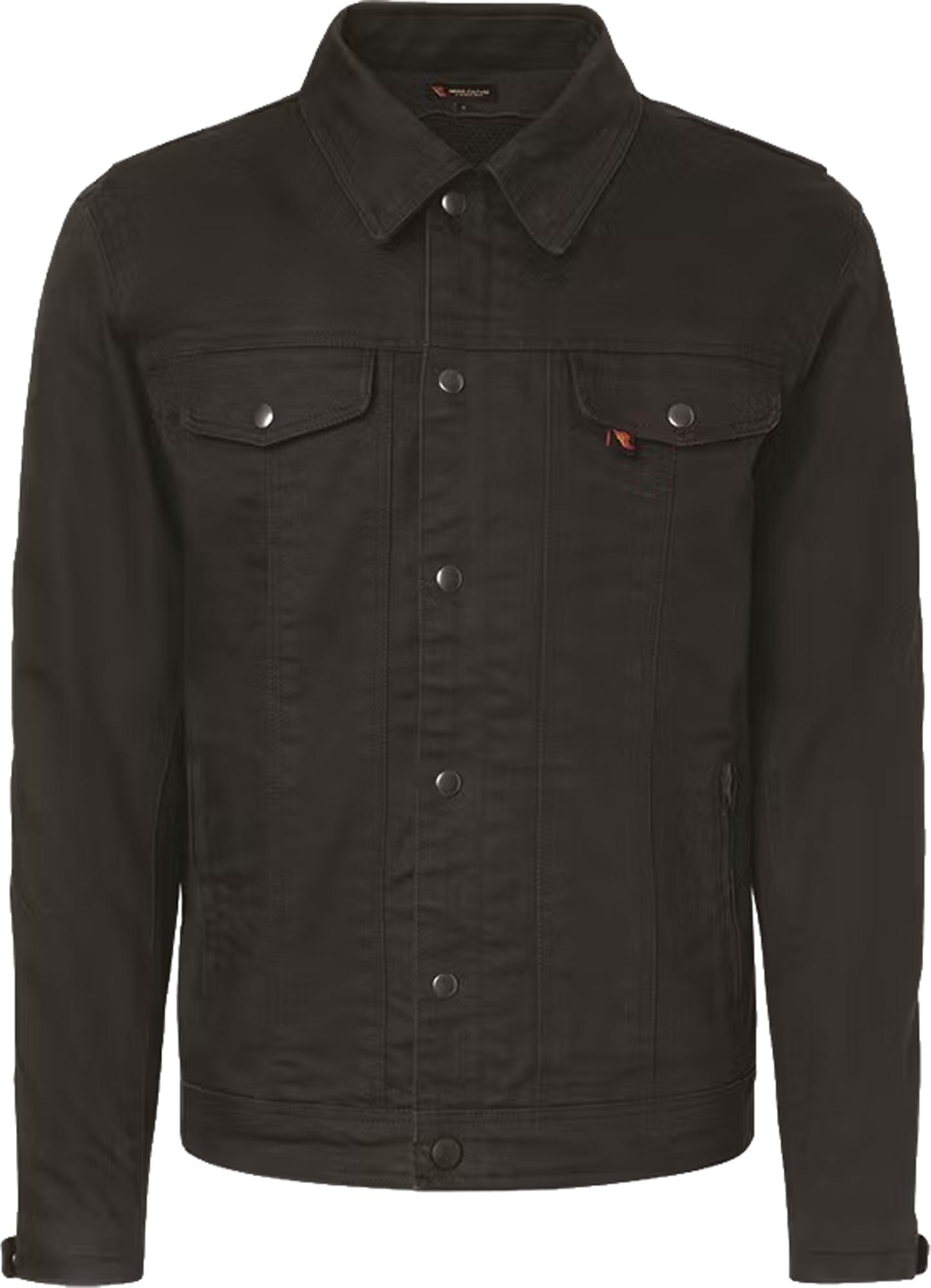Riding Culture Trucker Motorcycle Textile Jacket L Figure 1