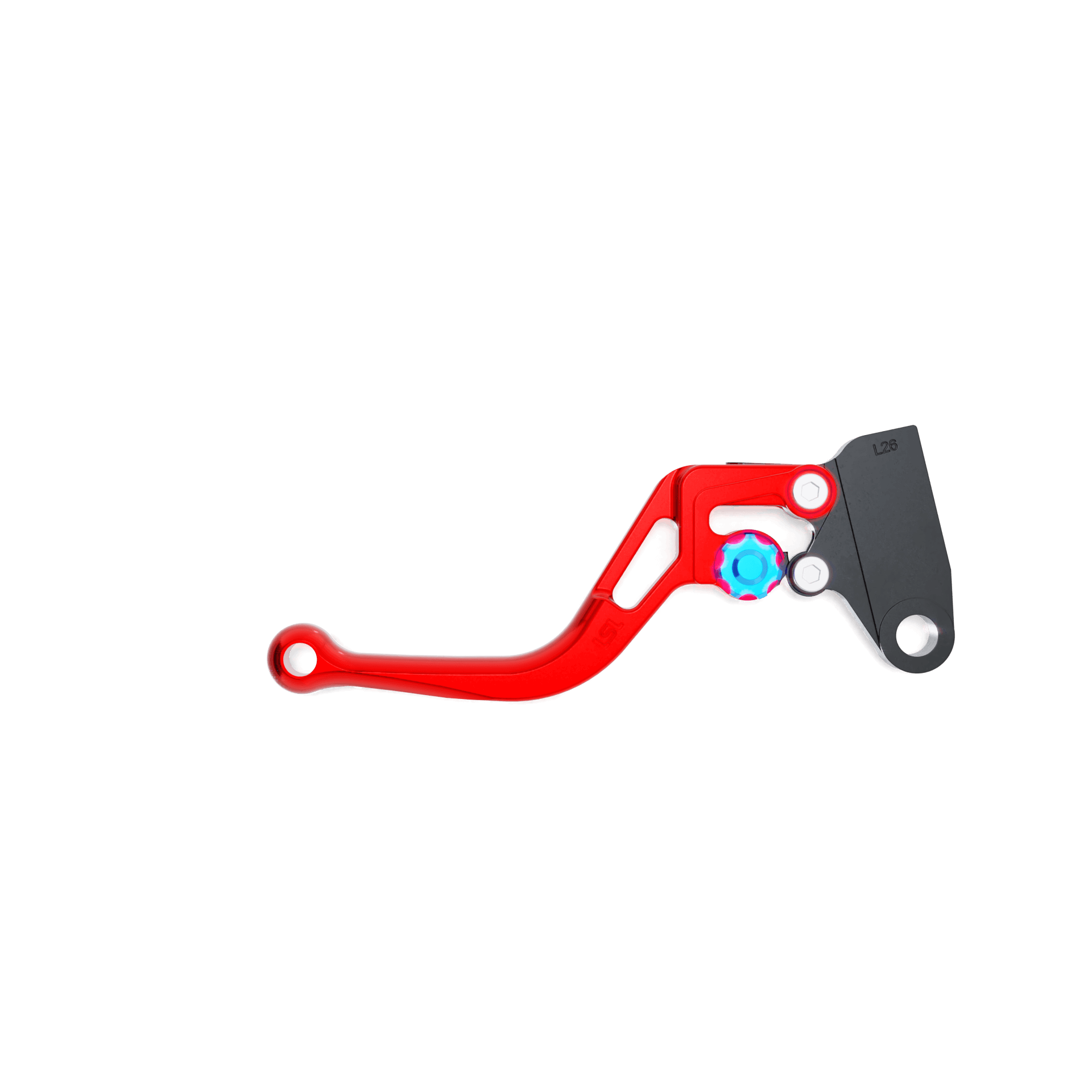 LSL Clutch lever BOW, short L76 red Blue Figure 2