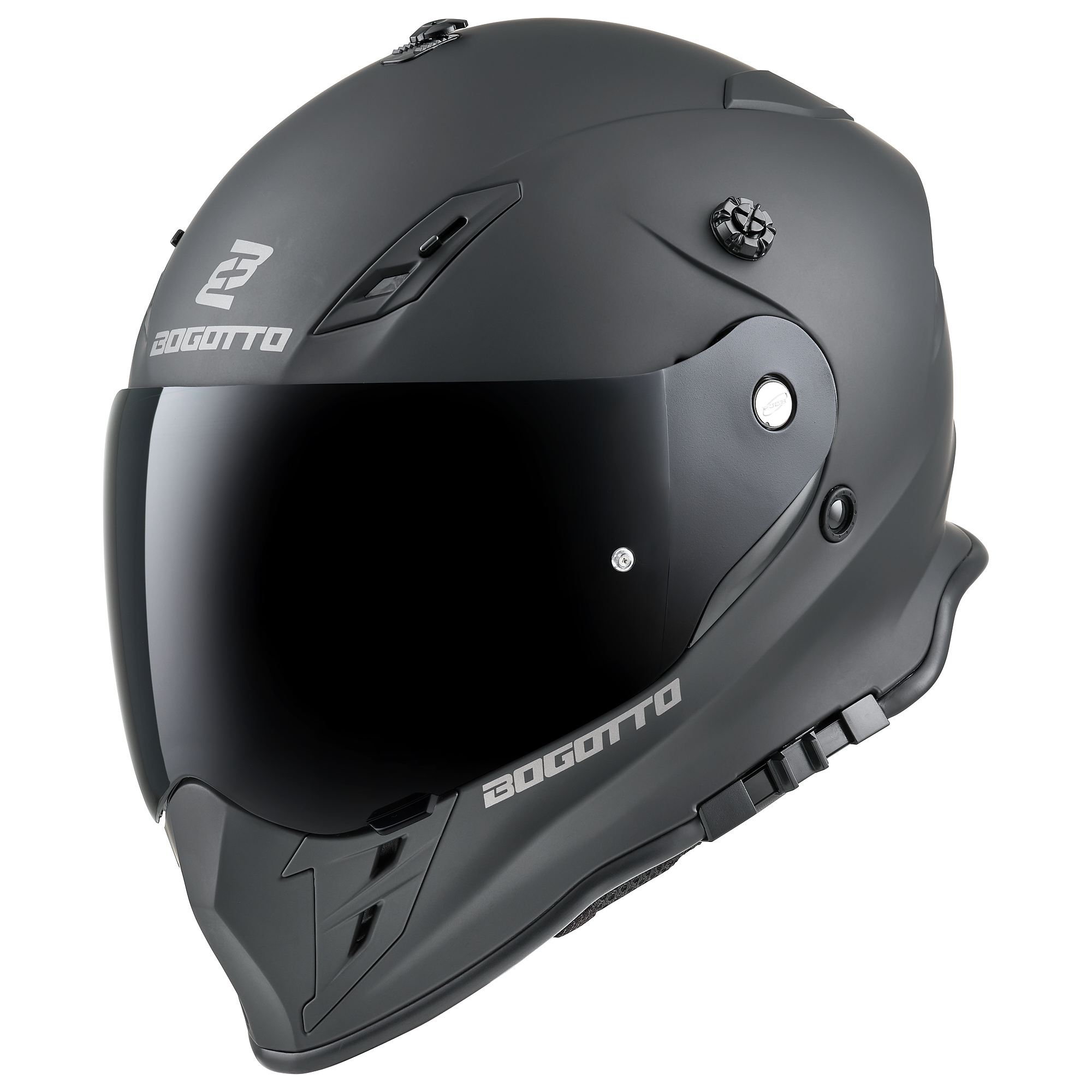 Bogotto H331 Enduro kaciga crni mat L (59/60) Slika 3