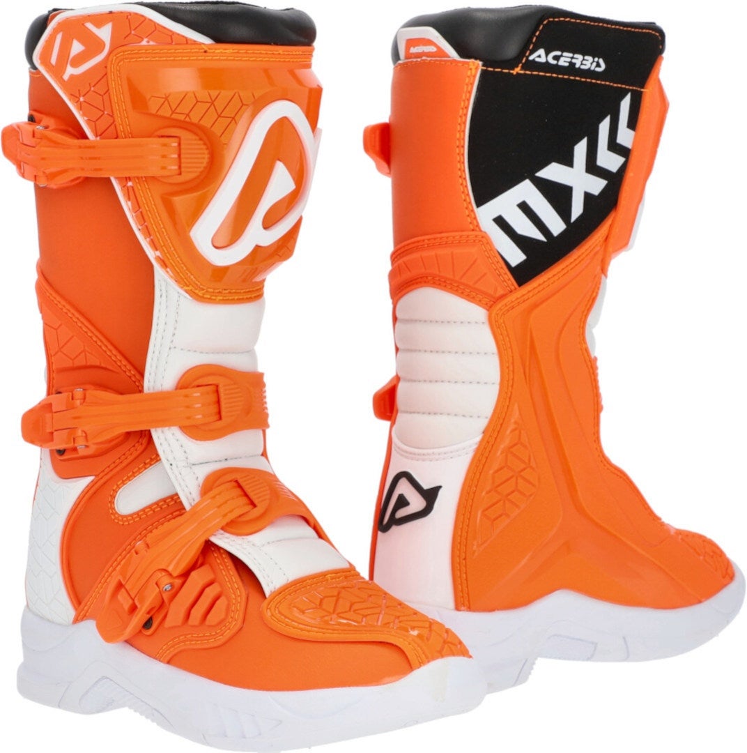 Acerbis X-Team Kinder Motocross Stiefel grau/orange 38 Abbildung 5