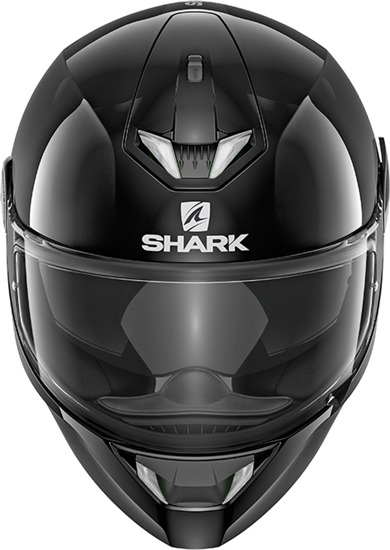 Shark Skwal 2 Blank LED hjelm Sort S (55/56) Figur 2