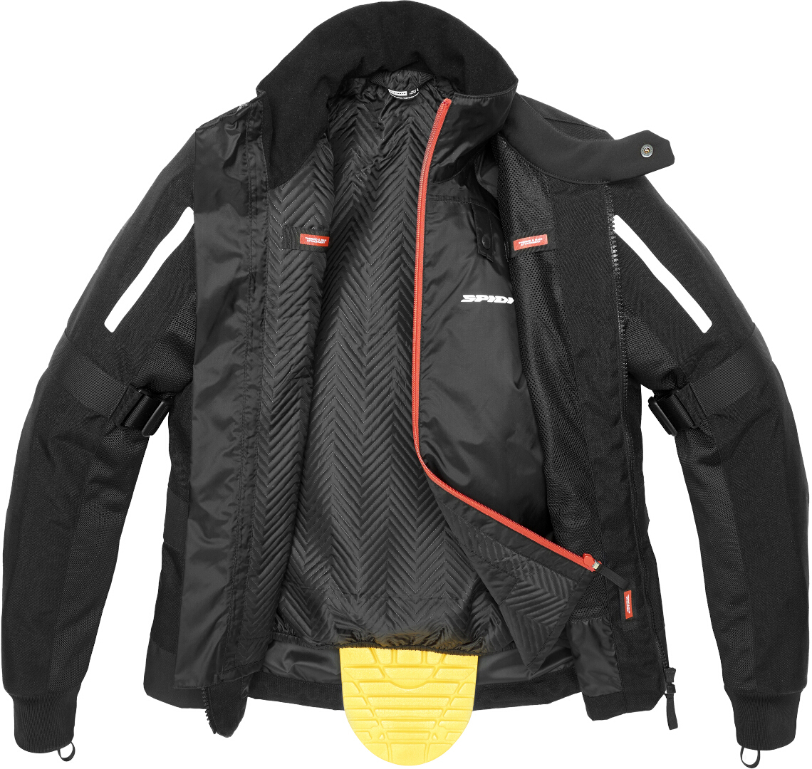 Spidi Net H2Out waterproof Motorcycle Textile Jacket black 3XL Figure 3