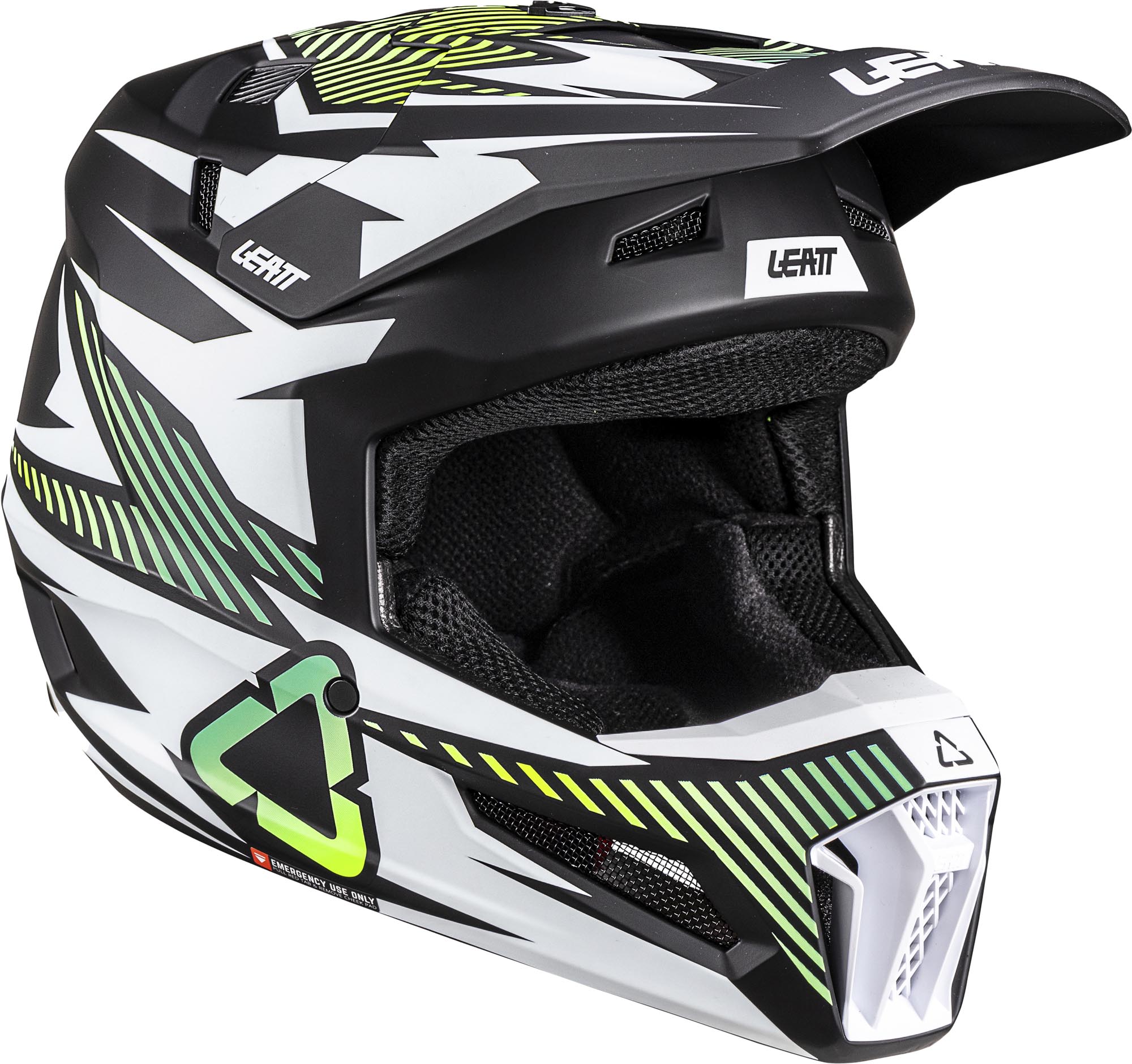 Leatt 3.5 Storm Junior Motocross Helm mit Brille M (51/52) Abbildung 2