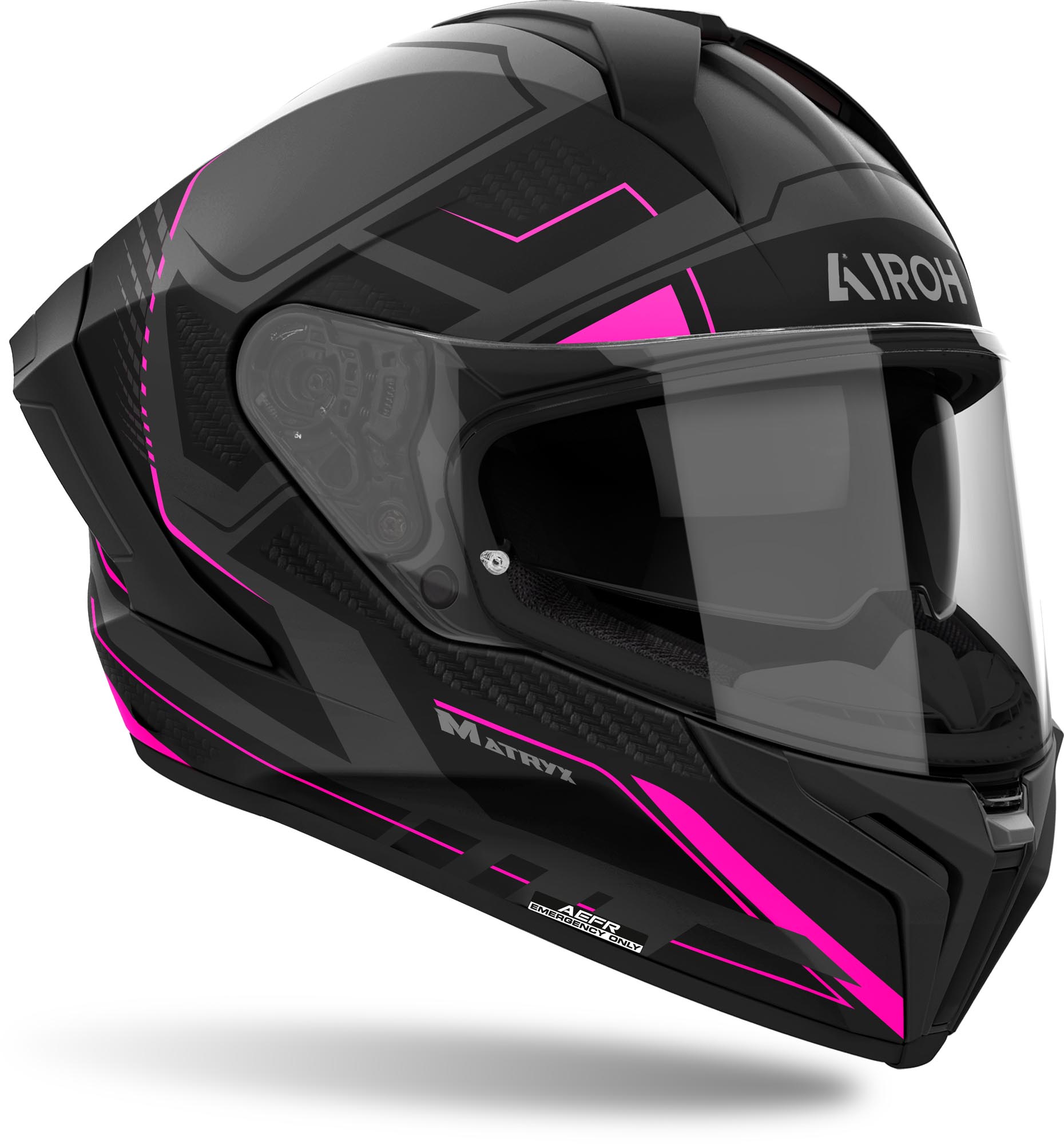 Airoh Matryx Rocket Helm grau matt/rosa M (57/58) Abbildung 2
