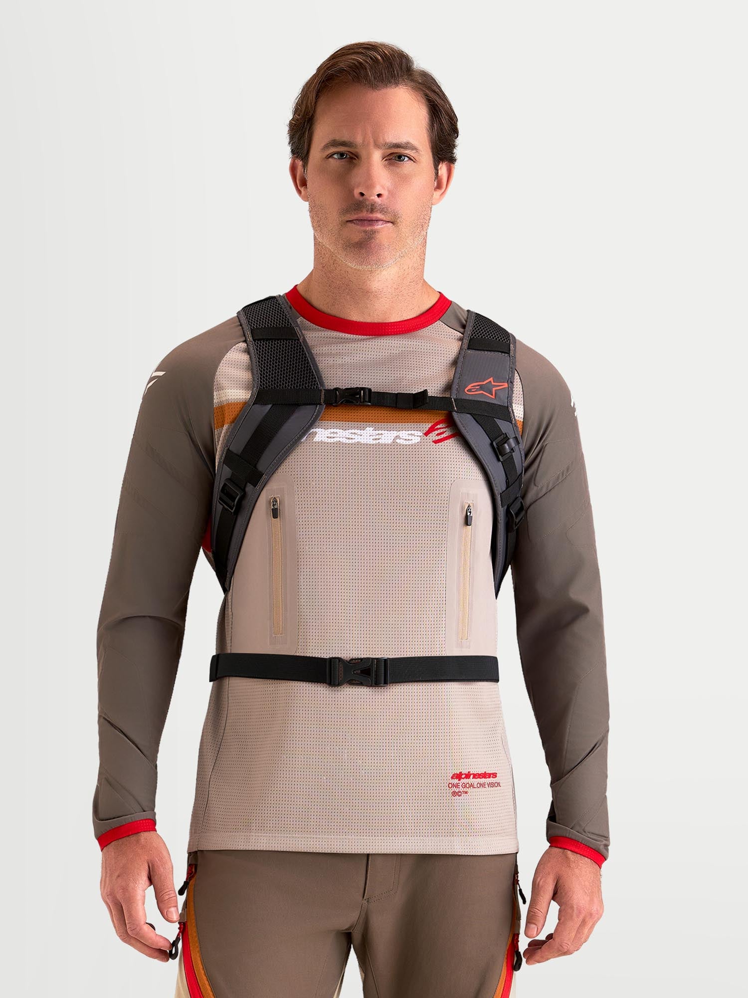 Alpinestars AT-9 Motorradrucksack dunkelgrau Abbildung 2
