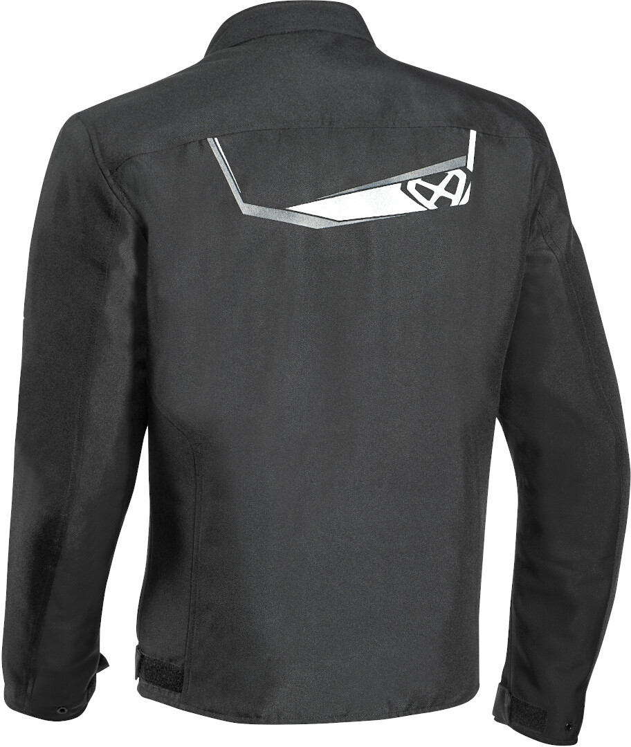Ixon Challenge Giacca tessile motociclistica Bianco/nero 4XL Figura 2