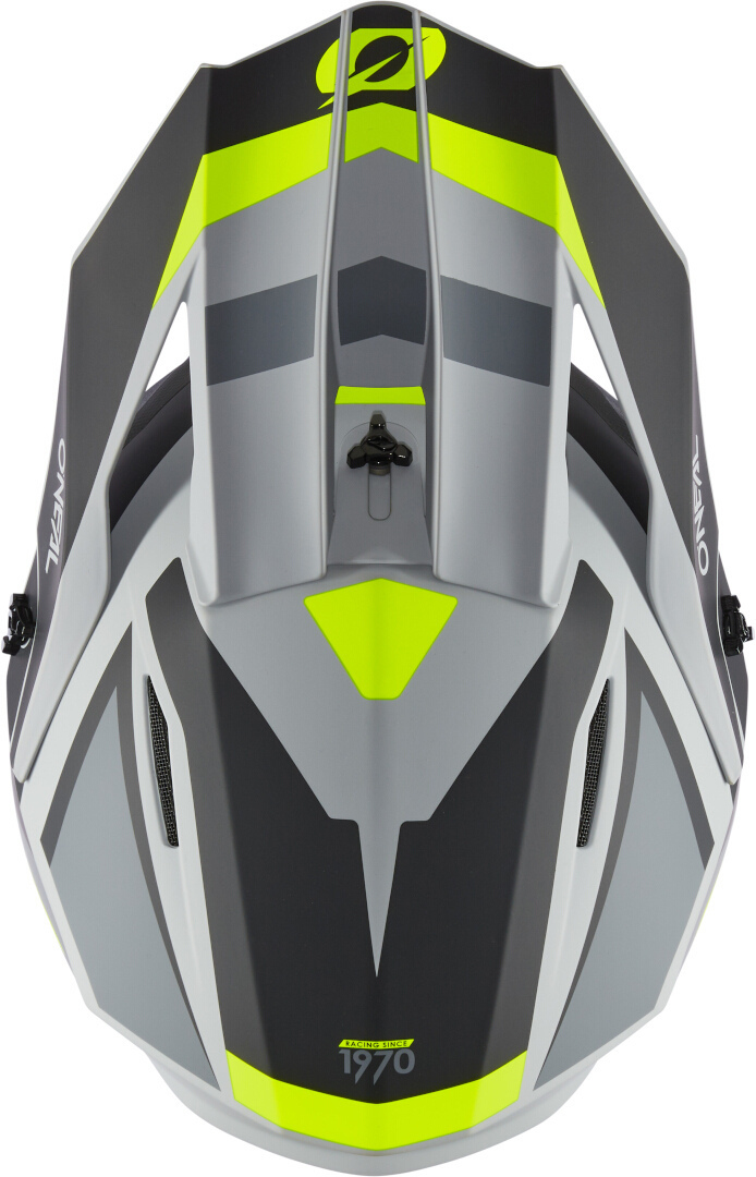 Oneal 1SRS Stream Cască de motocross Negru mat/gri/galben-neon XS (53/54) Figura 7