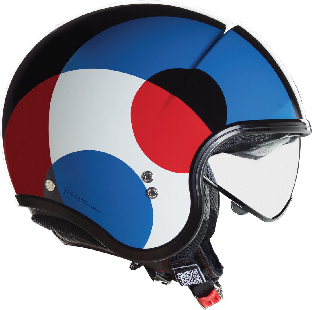 Nolan N21 06 Bicromo Casco Jet nero/rosso/blu S (56) Figura 3