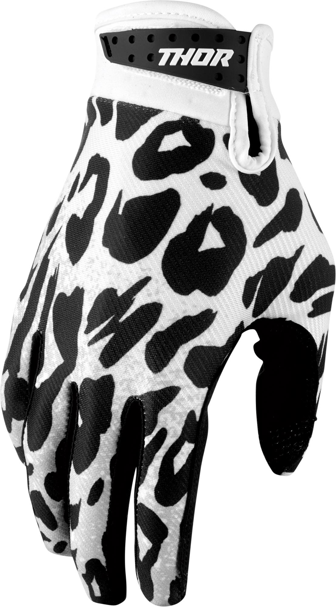 Thor Launchmode Namir Guantes de motocross Negro/Blanco S Figura 1