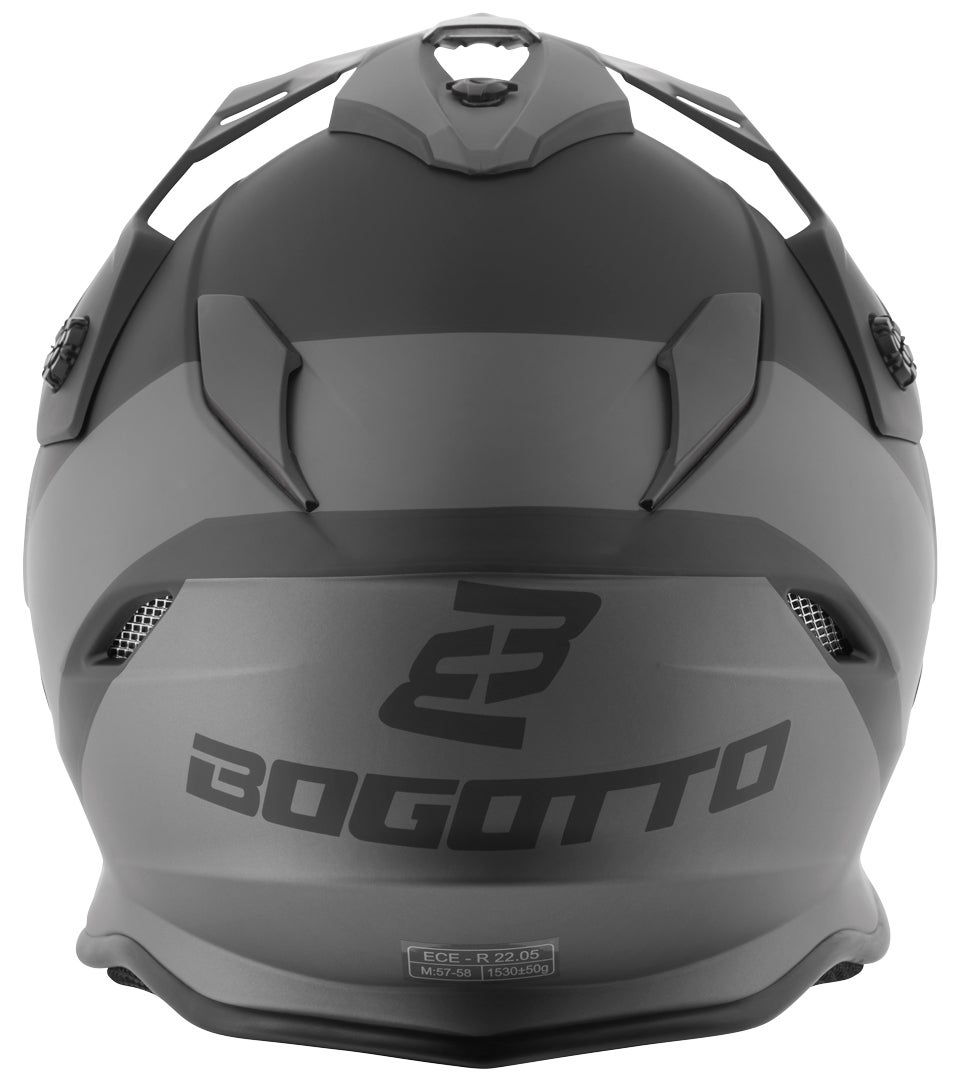 Bogotto V331 Pro Tour Endurohelm schwarz/grau M Abbildung 11