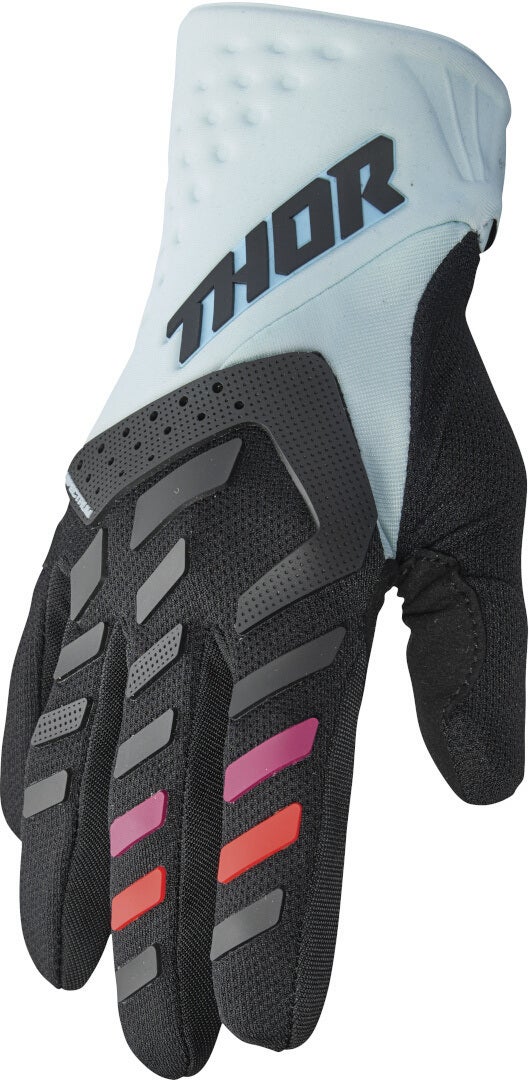 Thor Spectrum Touch Motocross handsker til damer lyseblå L Figur 1
