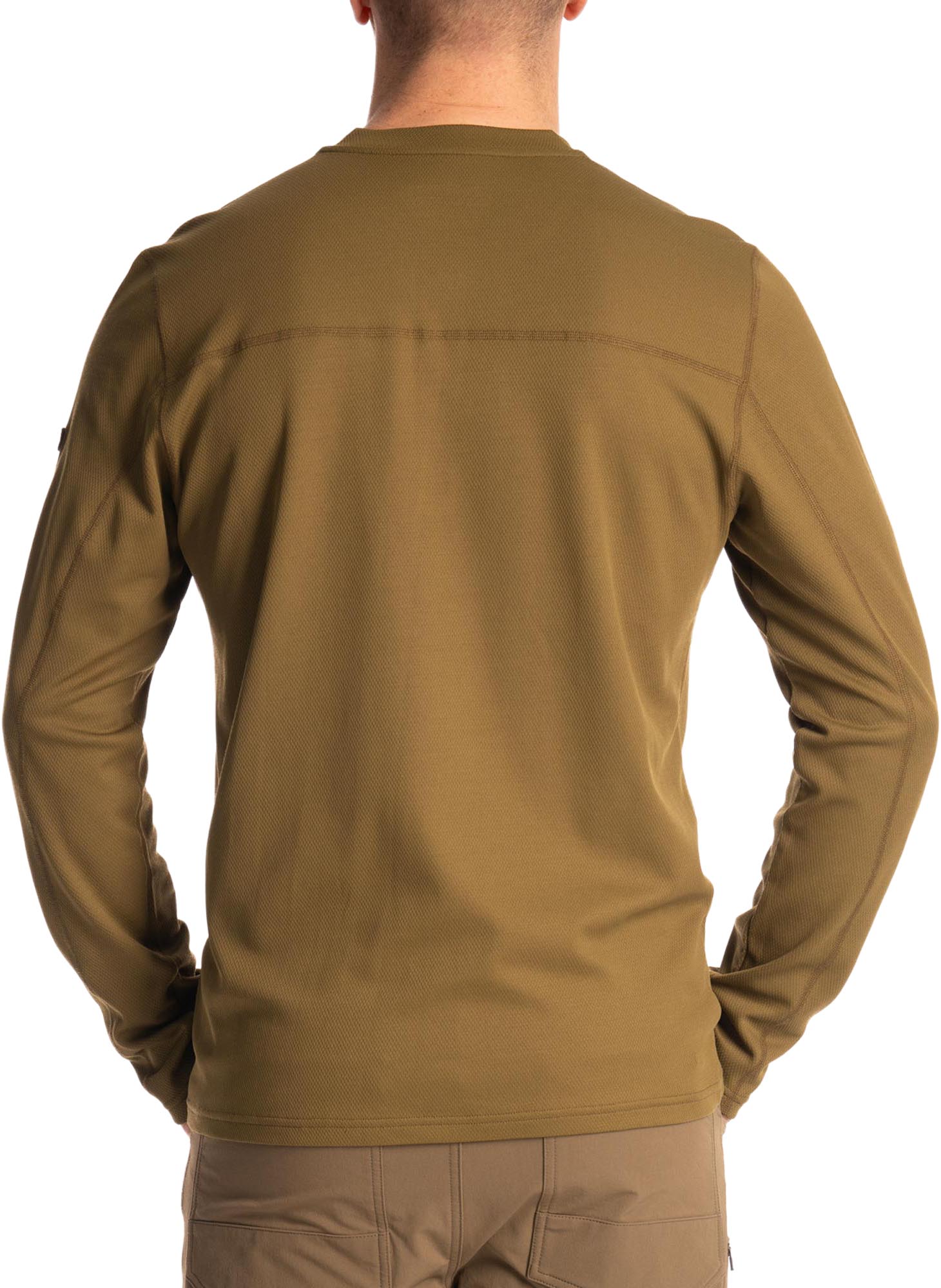 Klim Sidewinder Wool Camicia a maniche lunghe marrone L Figura 4