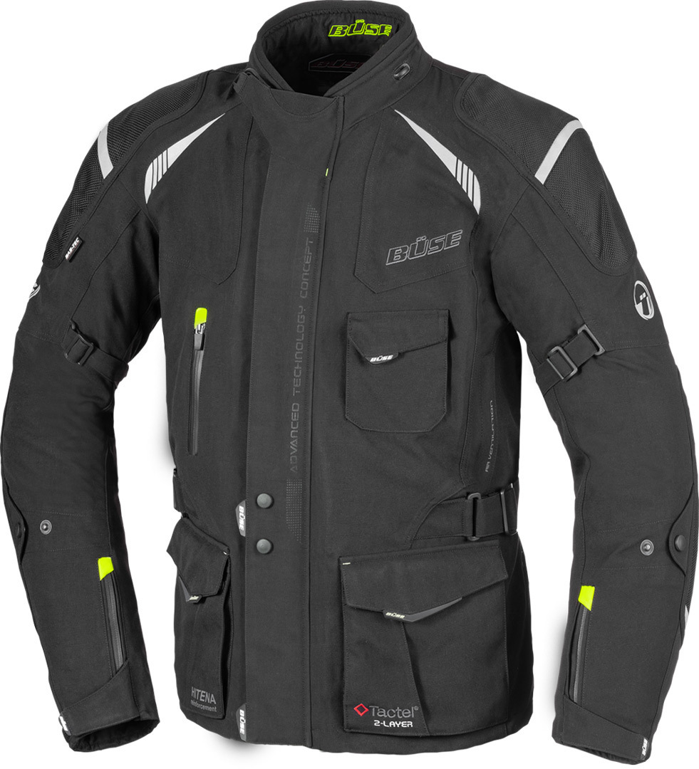 Büse Grado Motorrad Textiljacke schwarz 60 Abbildung 1