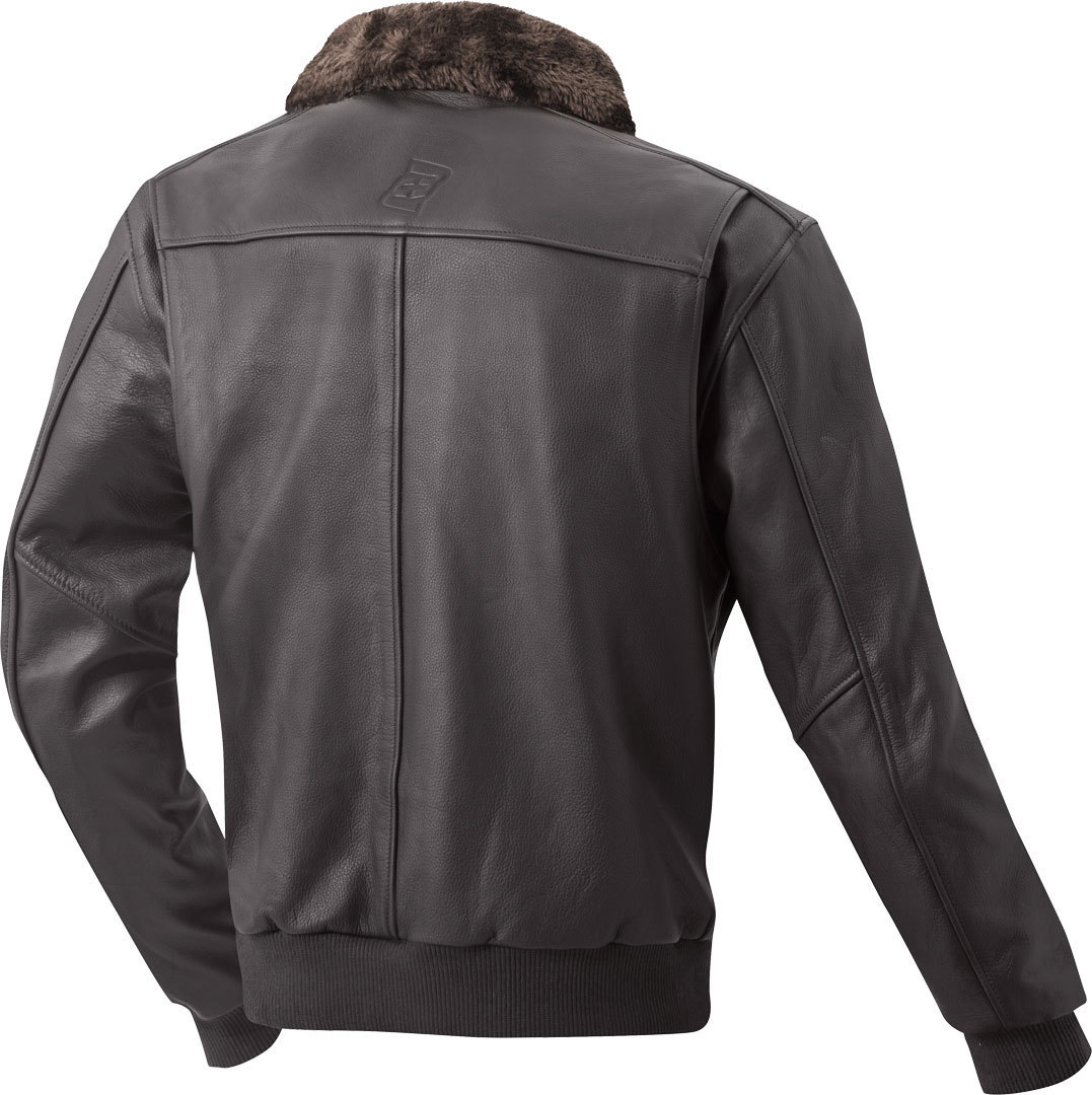 Bogotto Aviator Motorcycle Leather Jacket dark brown 58 Figure 2