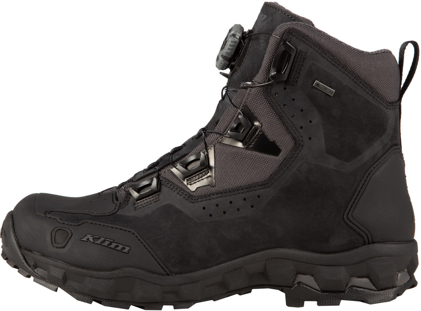 Klim Outlander GTX オートバイのブーツ 黒/灰色 12 図4