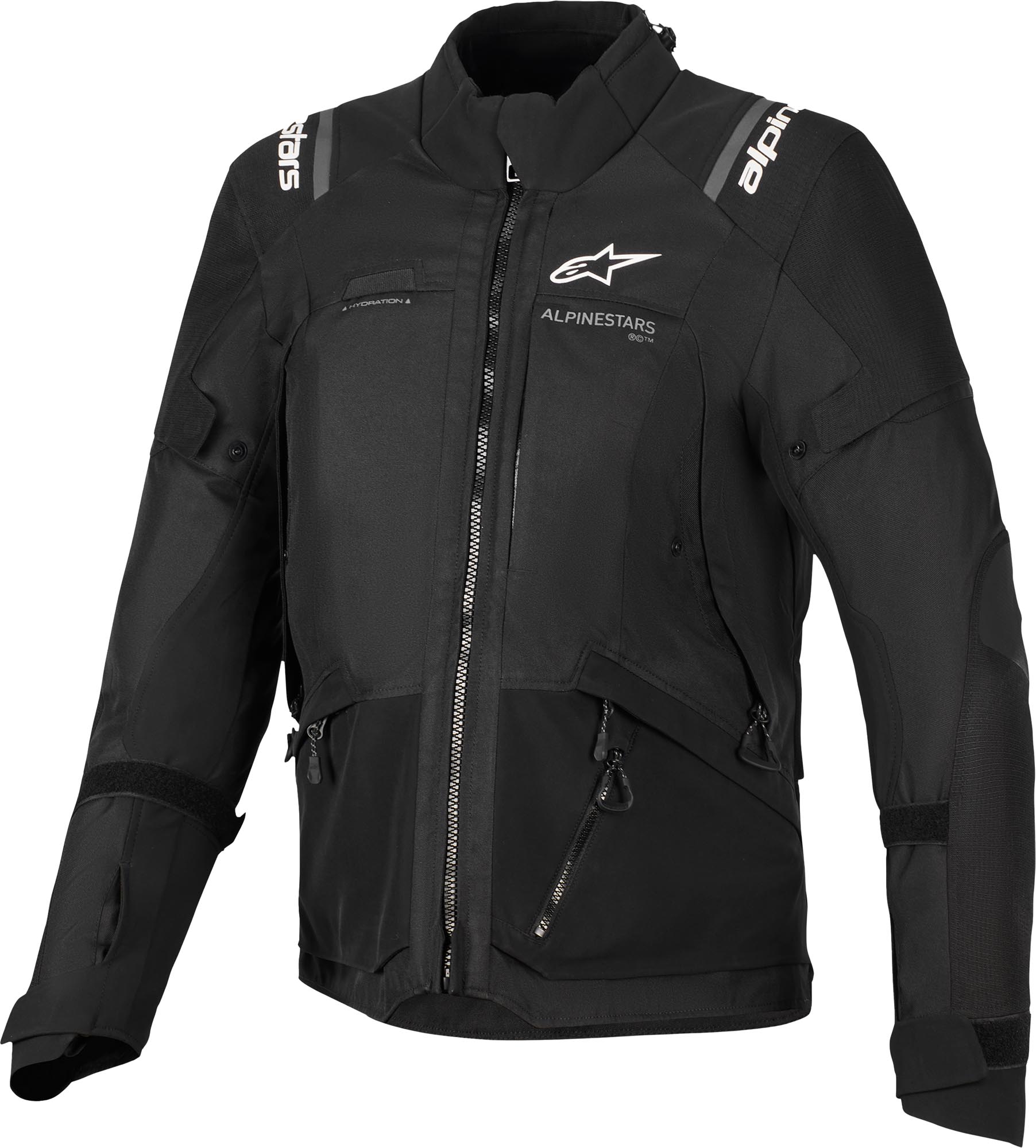 Alpinestars Stella Andes V4 Drystar Jachetă textilă impermeabilă pentru motociclete negru XL Figura 1