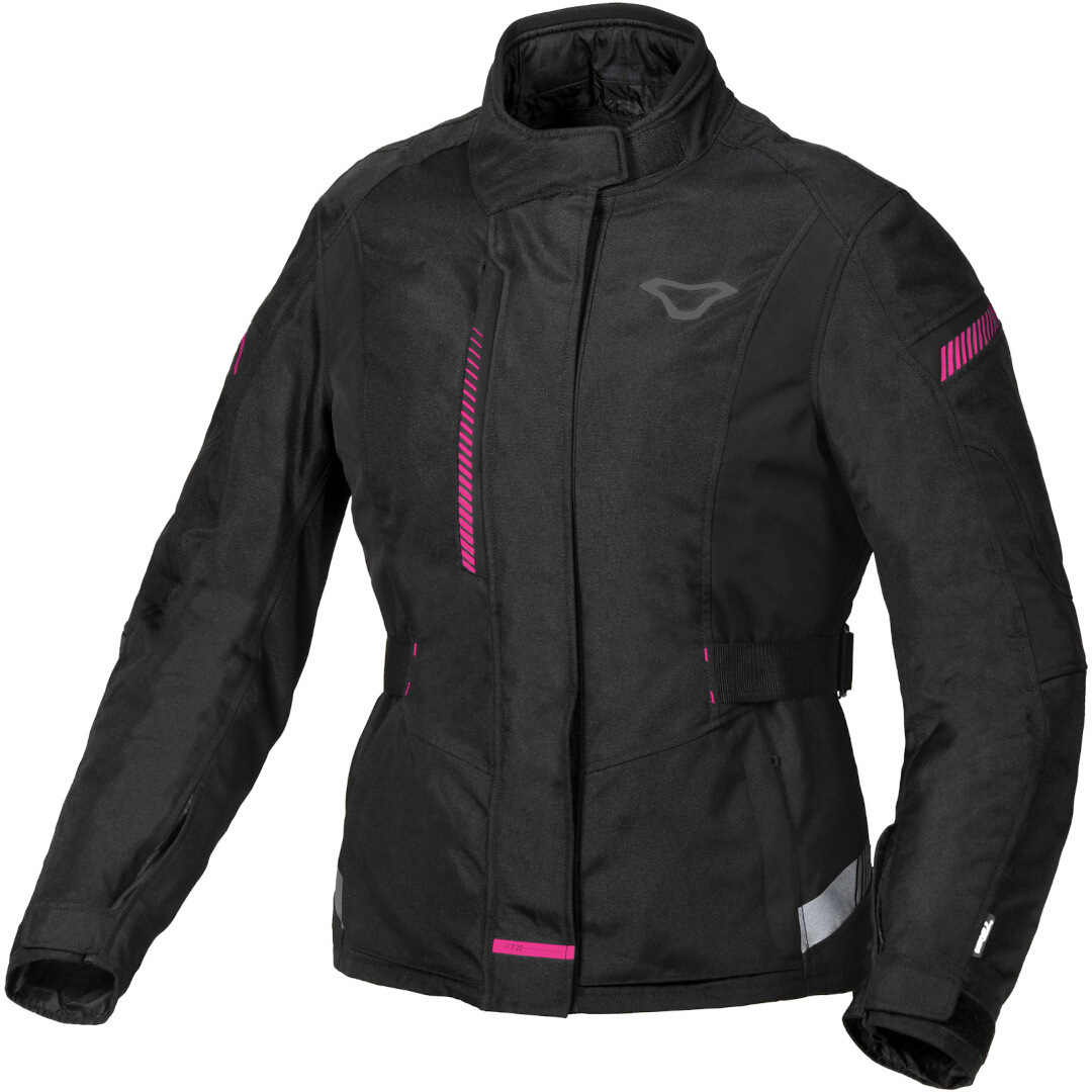 Macna Nivala veste textile de moto pour dames imperméable à l’eau noir/rose M Figure 1