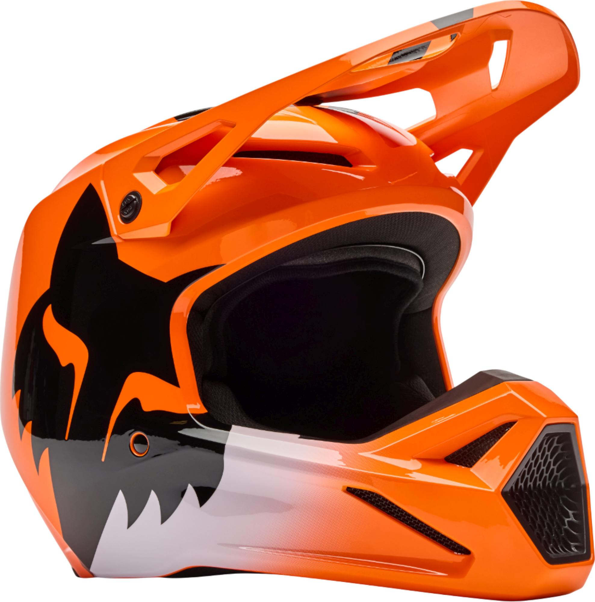 FOX V1 Shield Motocross Helm orange M (57/58) Abbildung 1