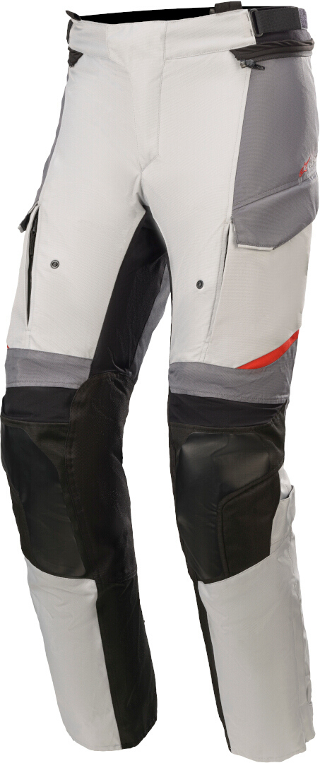 Alpinestars Andes V3 Drystar Pantaloni textile pentru motociclete gri deschis/gri închis/negru S Figura 1