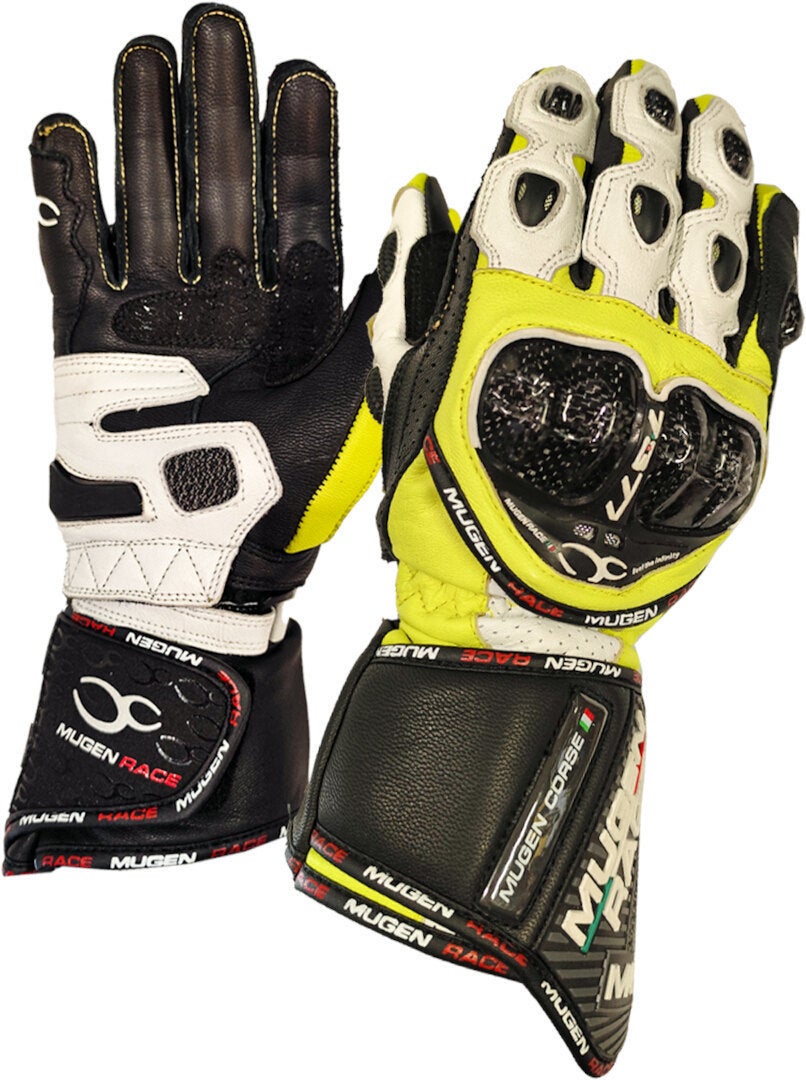 black/white/neon-yellow