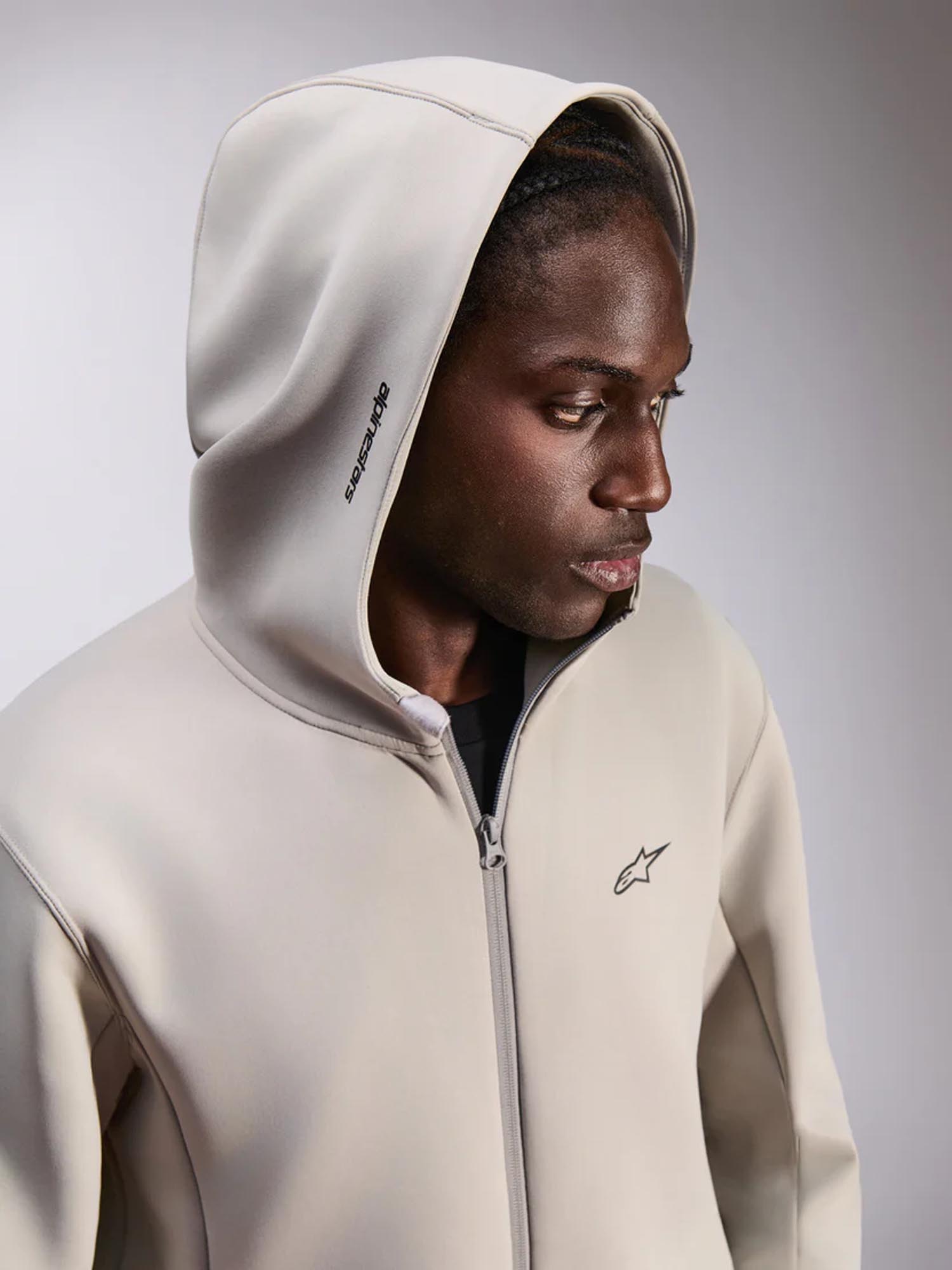 Alpinestars Cypher Zip-hettegenser lysegrå S Figur 4