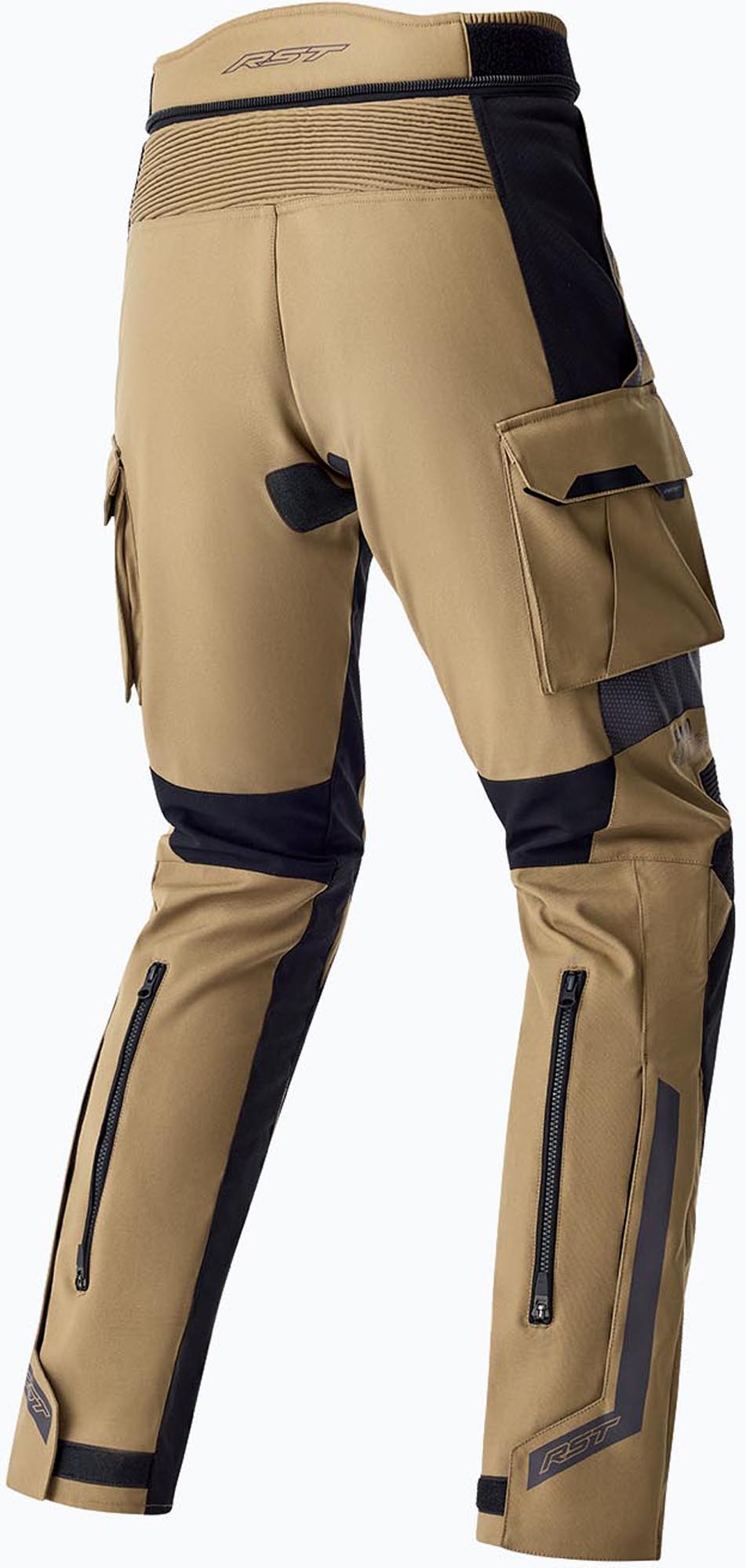 RST Pro Series Adventure D3O waterproof Motorcycle Textile Pants sand/black 50 Figure 2