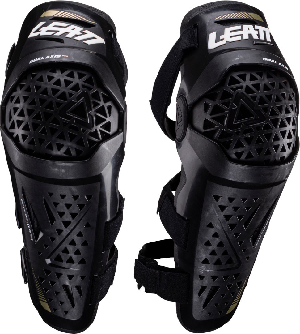 Leatt Dual Axis Pro Protecții pentru genunchi și tibie negru S/M Figura 3