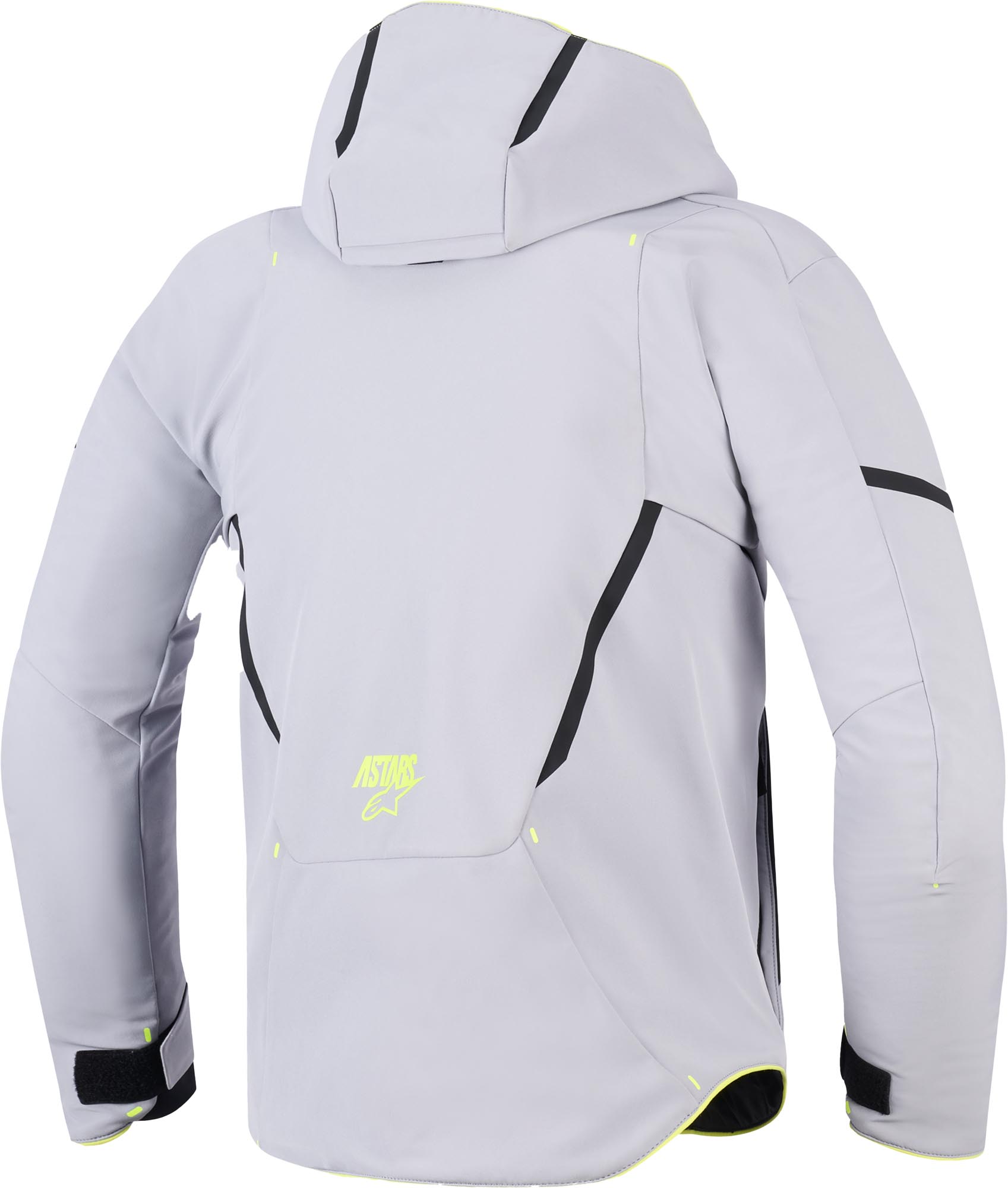 Alpinestars Aeroshel Jachetă textilă impermeabilă pentru motociclete gri/galben 3XL Figura 2