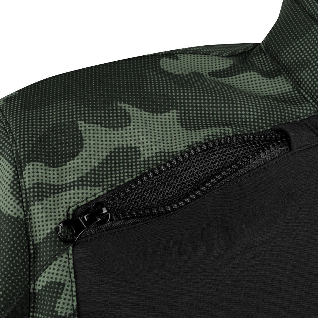 Bering Davis King Size veste textile de moto imperméable noir/camouflage W-4XL Figure 3