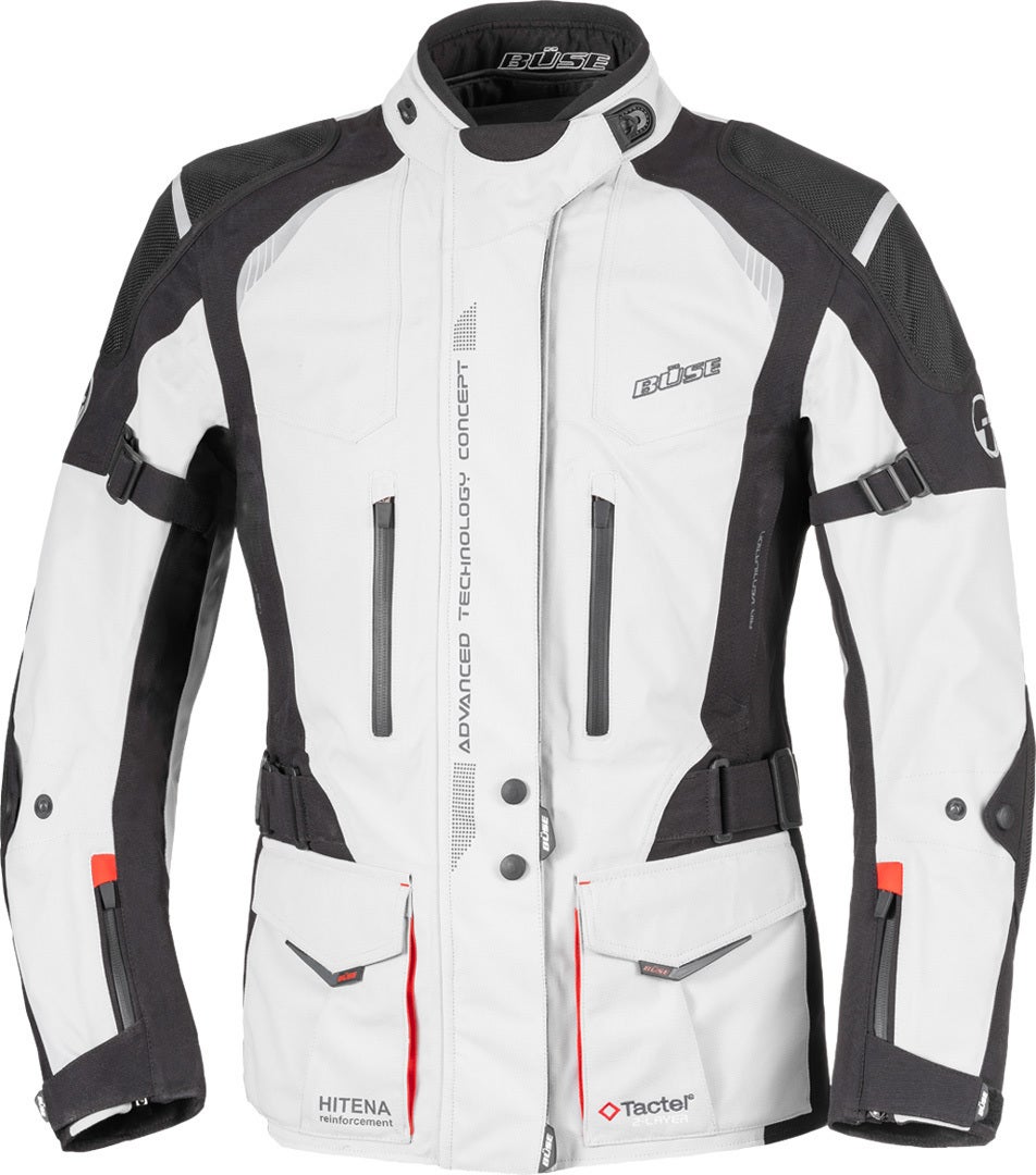 Büse Grado Ladies Motorcycle Textile Jacket white/black/red 48 Figure 1